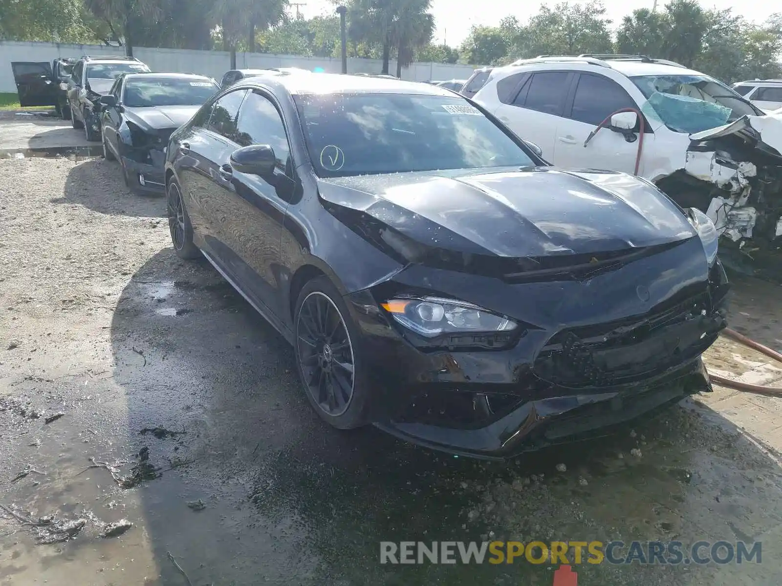 1 Photograph of a damaged car W1K5J4GB7LN090536 MERCEDES-BENZ C CLASS 2020