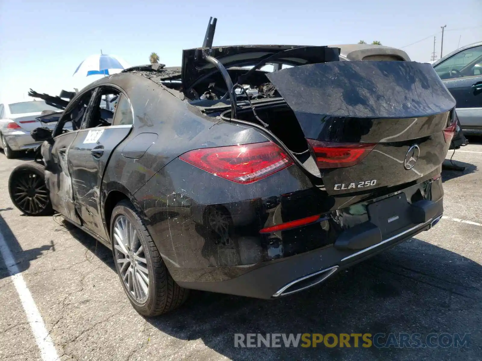 3 Photograph of a damaged car W1K5J4GBXLN088148 MERCEDES-BENZ C CLASS 2020