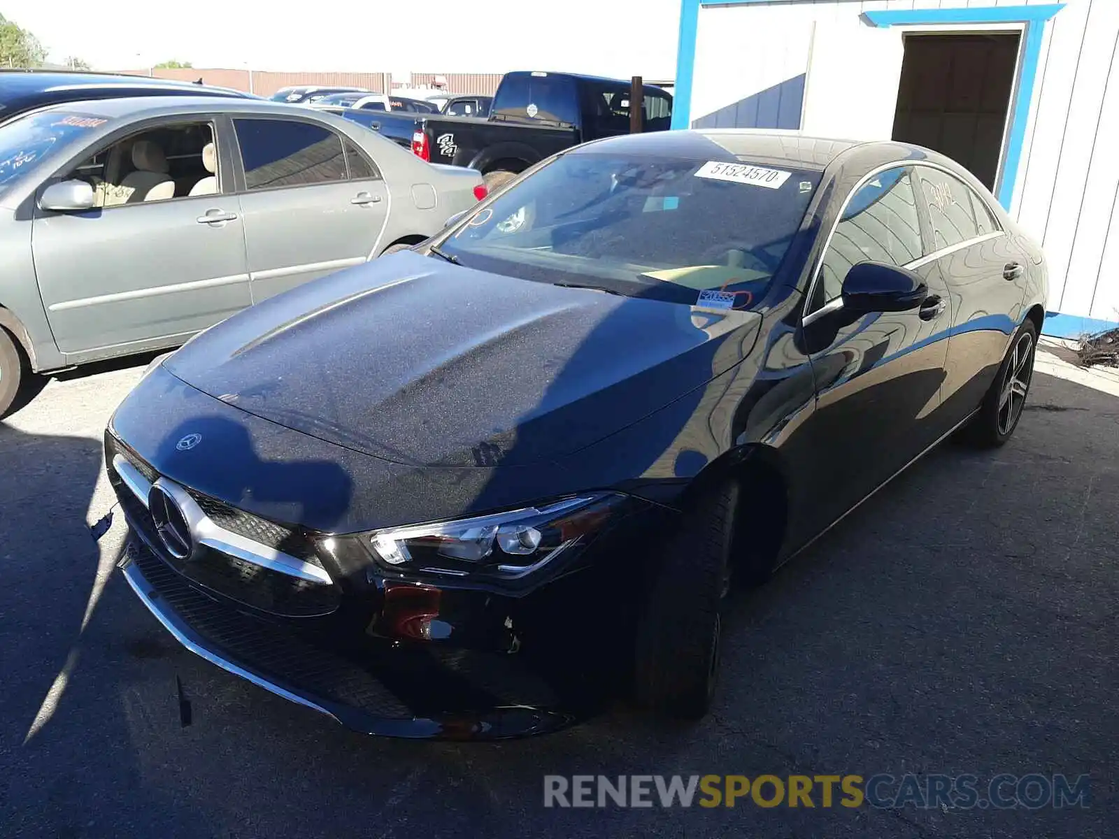 2 Photograph of a damaged car W1K5J4GBXLN099828 MERCEDES-BENZ C CLASS 2020