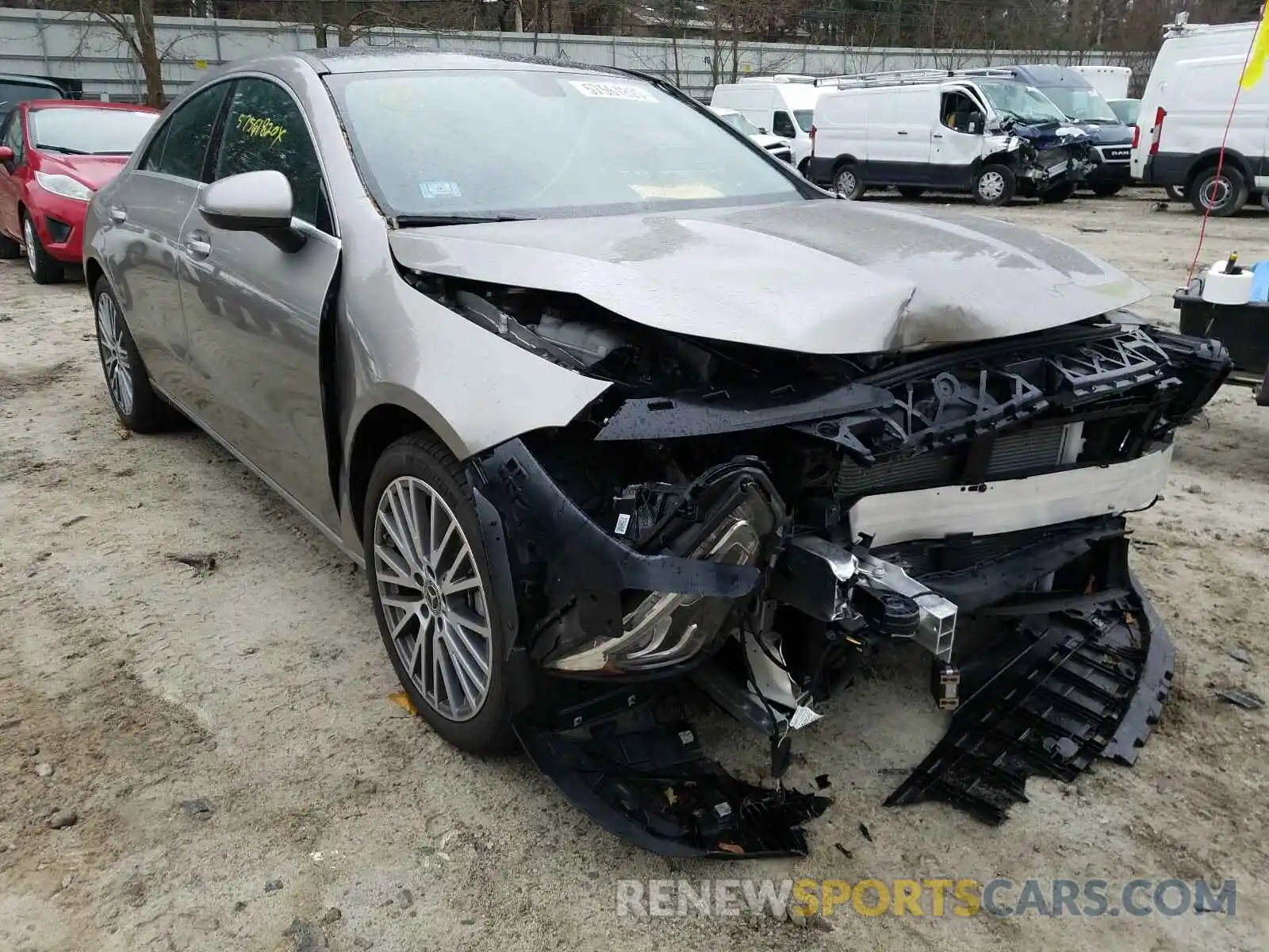 1 Photograph of a damaged car W1K5J4HB0LN081045 MERCEDES-BENZ C CLASS 2020