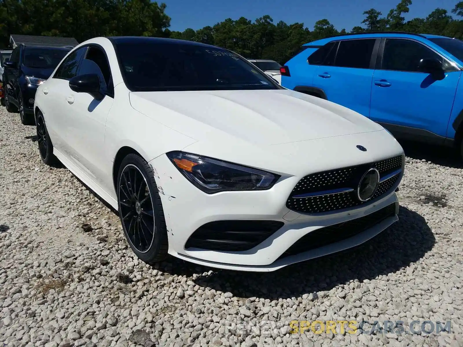 1 Photograph of a damaged car W1K5J4HB0LN109443 MERCEDES-BENZ C CLASS 2020