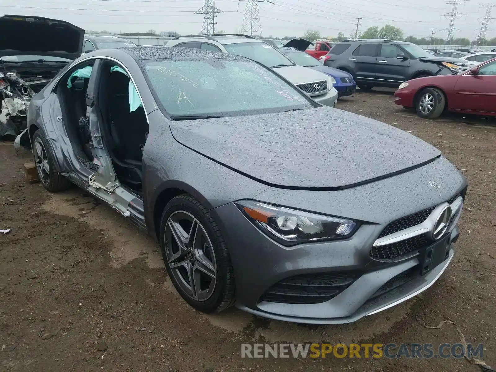 1 Photograph of a damaged car W1K5J4HB4LN088712 MERCEDES-BENZ C CLASS 2020