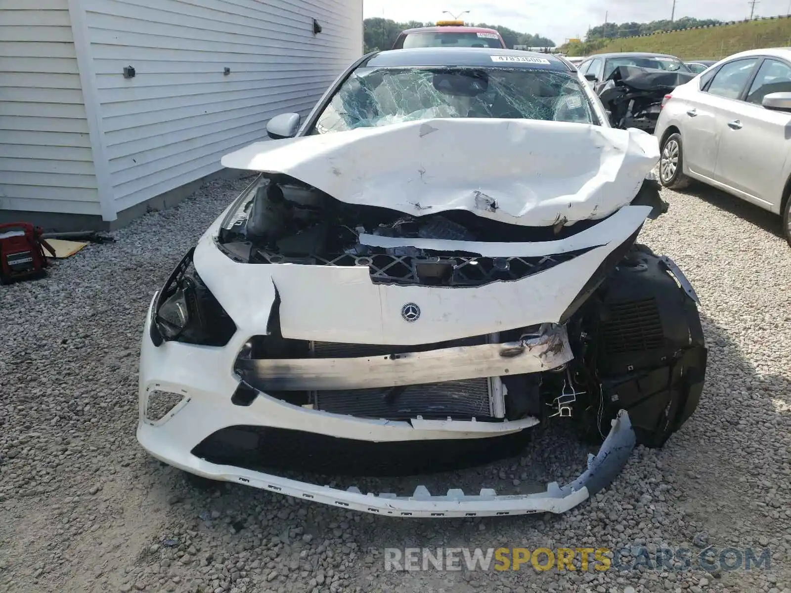 9 Photograph of a damaged car W1K5J4HB5LN123127 MERCEDES-BENZ C CLASS 2020