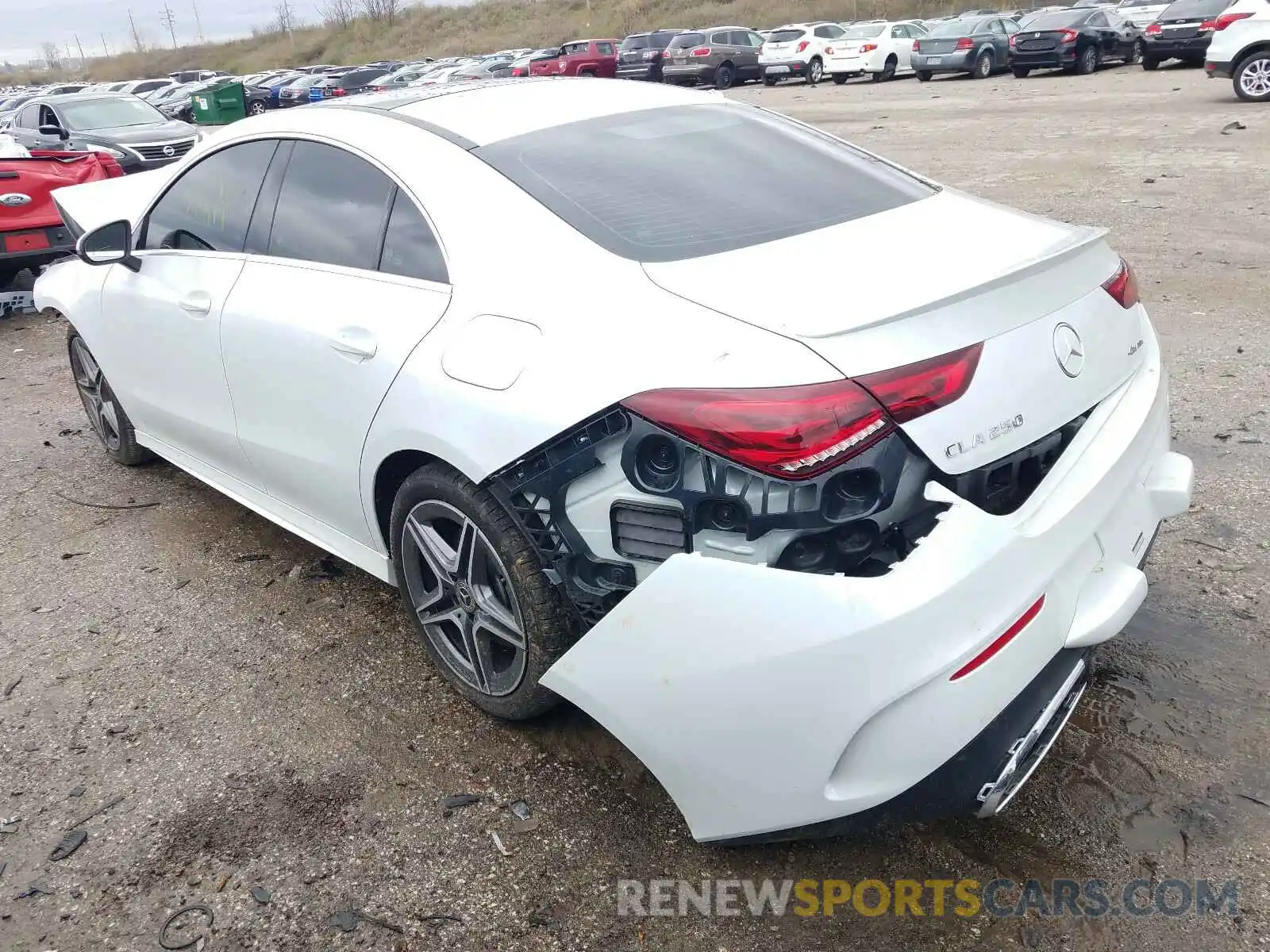 3 Photograph of a damaged car W1K5J4HB8LN106676 MERCEDES-BENZ C CLASS 2020