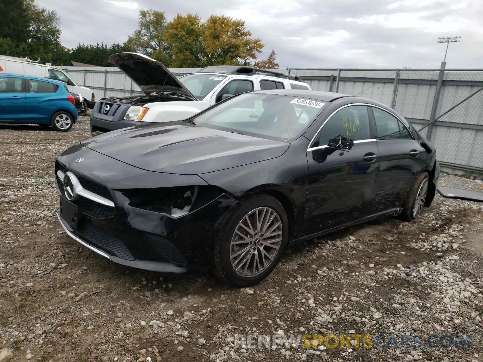 2 Photograph of a damaged car W1K5J4HBXLN084115 MERCEDES-BENZ C CLASS 2020