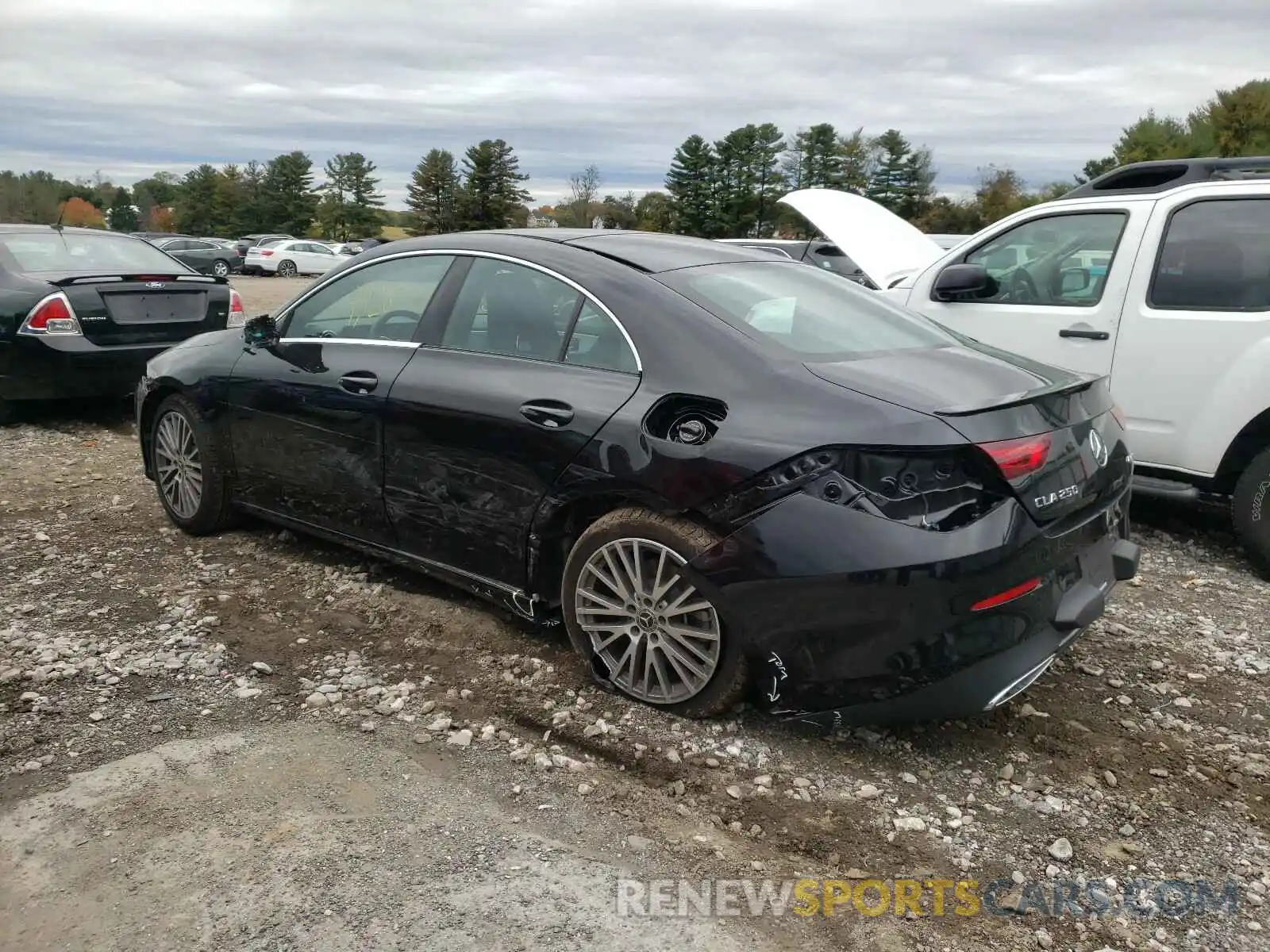 3 Photograph of a damaged car W1K5J4HBXLN084115 MERCEDES-BENZ C CLASS 2020