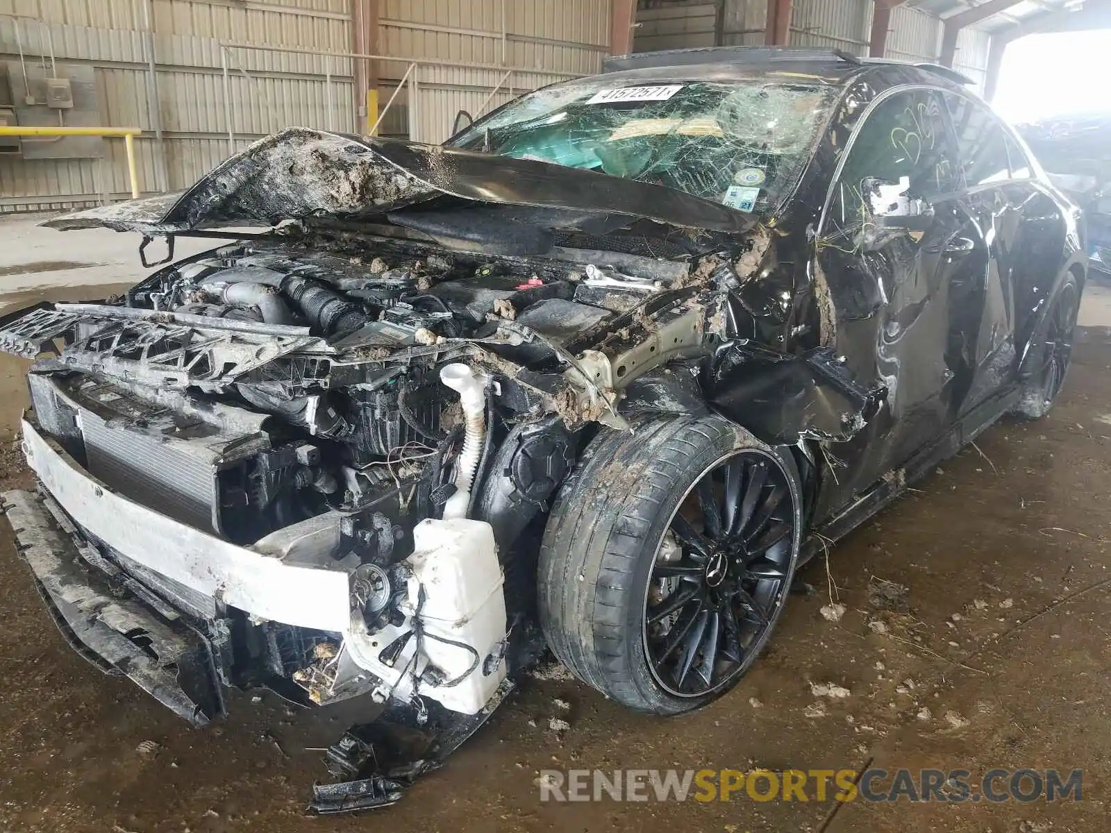 2 Photograph of a damaged car W1K5J5BB2LN130597 MERCEDES-BENZ C CLASS 2020