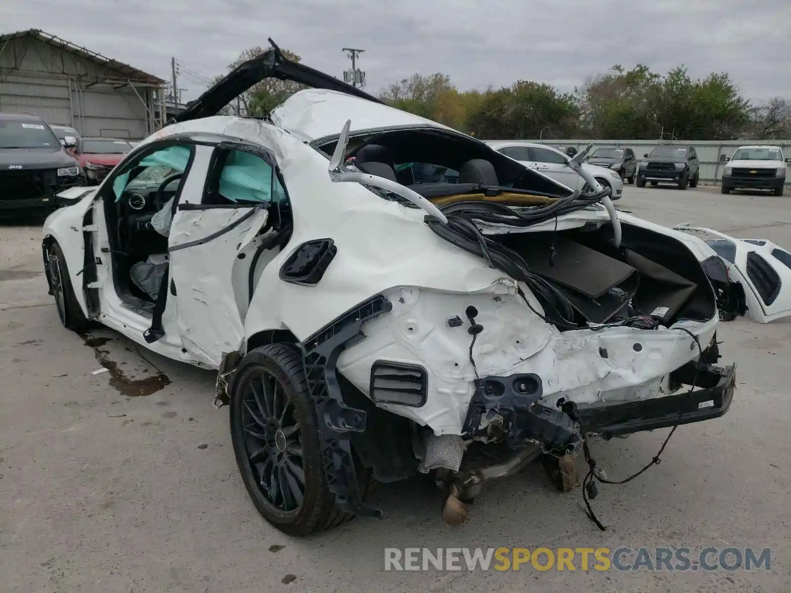 3 Photograph of a damaged car W1K5J5BB4LN089342 MERCEDES-BENZ C CLASS 2020