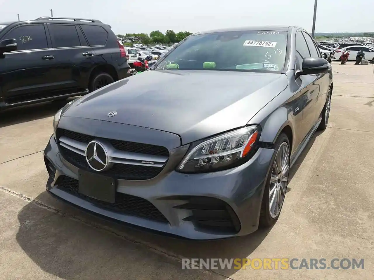 2 Photograph of a damaged car W1KWF6EB0LR594049 MERCEDES-BENZ C-CLASS 2020