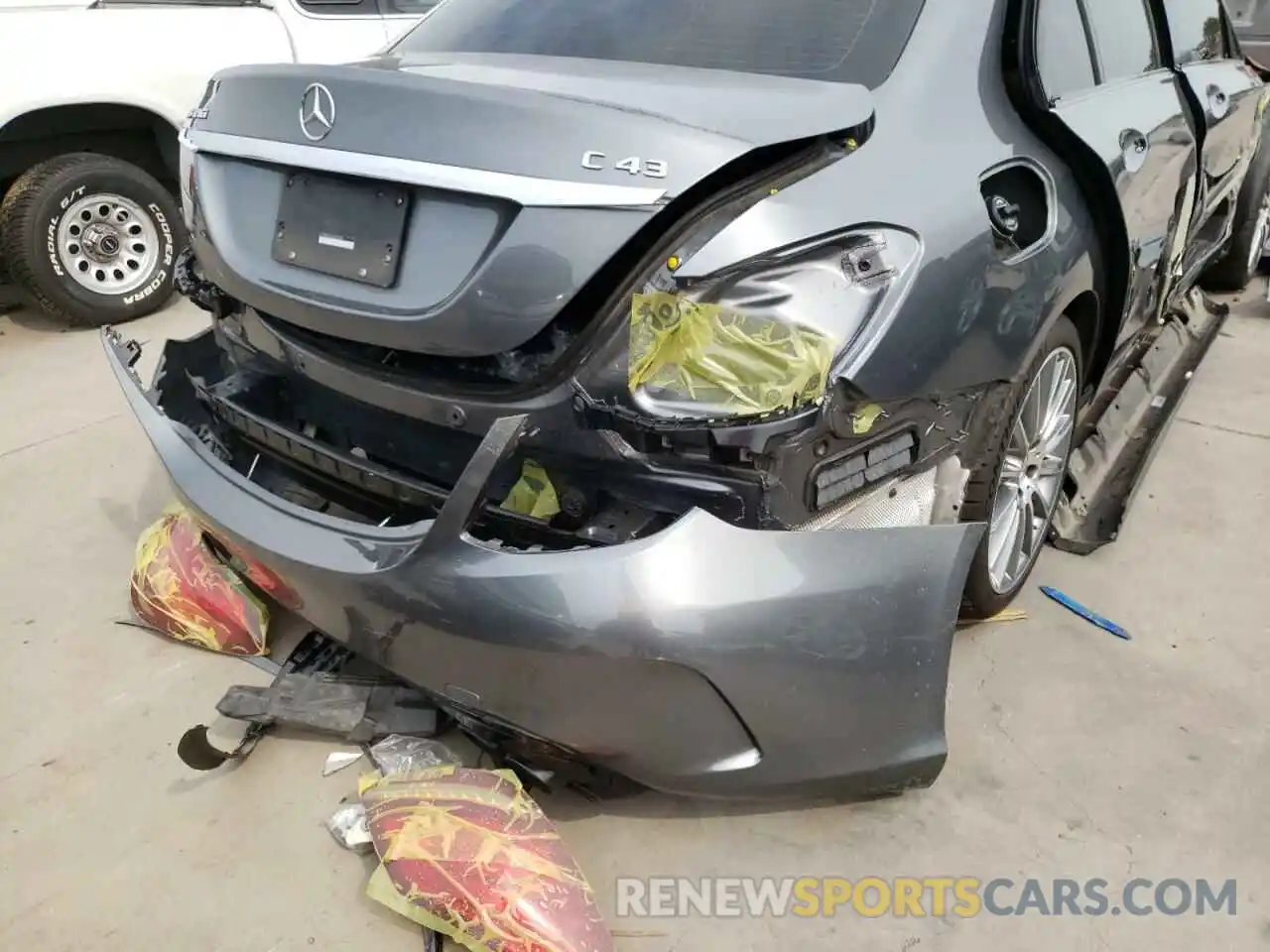 9 Photograph of a damaged car W1KWF6EB0LR594049 MERCEDES-BENZ C-CLASS 2020