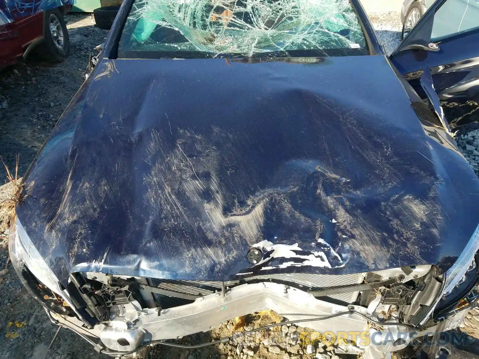 7 Photograph of a damaged car W1KWF6EB2LR585286 MERCEDES-BENZ C CLASS 2020