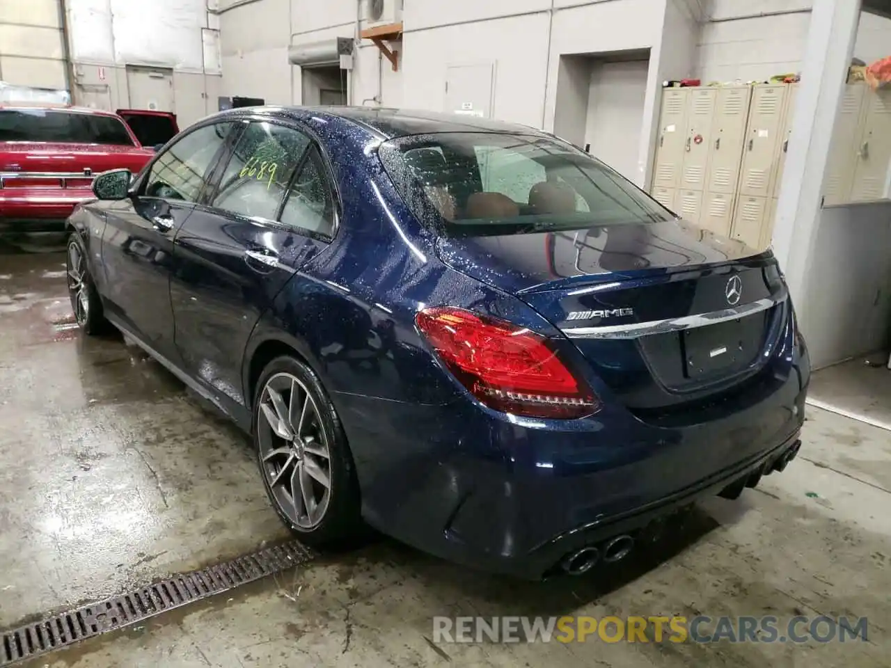 3 Photograph of a damaged car W1KWF6EB3LR597463 MERCEDES-BENZ C-CLASS 2020