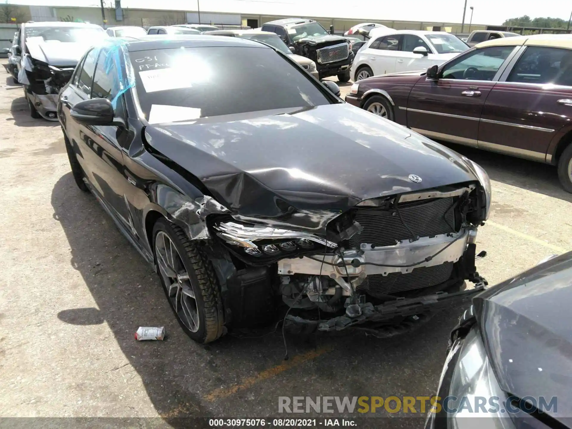 6 Photograph of a damaged car W1KWF6EB4LR572006 MERCEDES-BENZ C-CLASS 2020