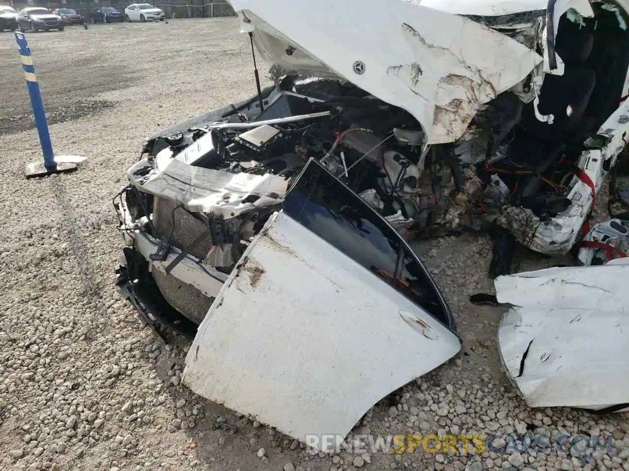 9 Photograph of a damaged car W1KWF6EB4LR585712 MERCEDES-BENZ C-CLASS 2020