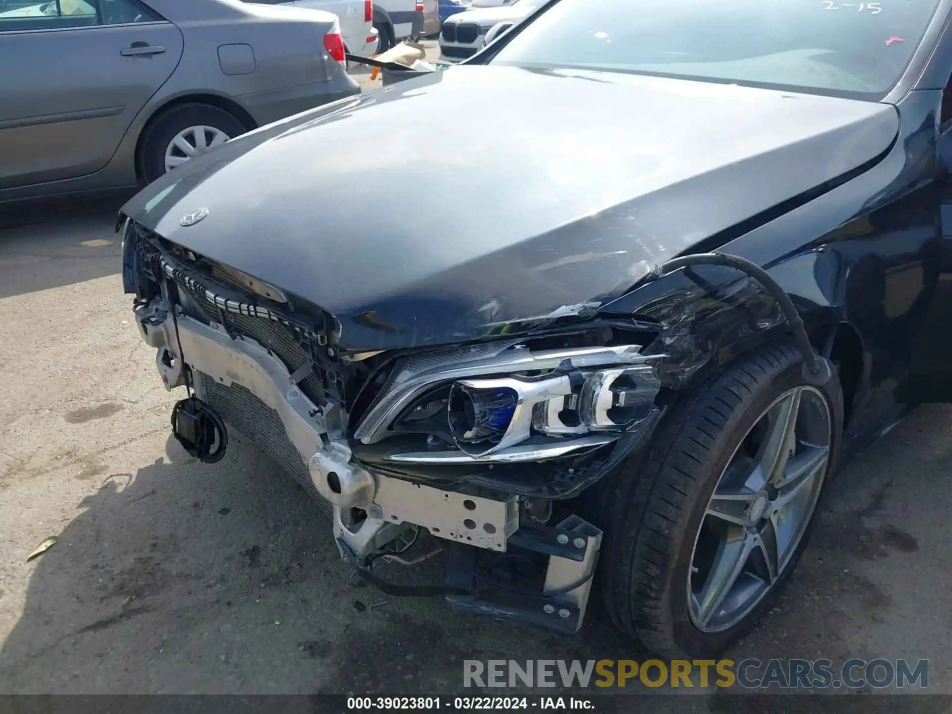 6 Photograph of a damaged car W1KWF6EB4LR595981 MERCEDES-BENZ C-CLASS 2020
