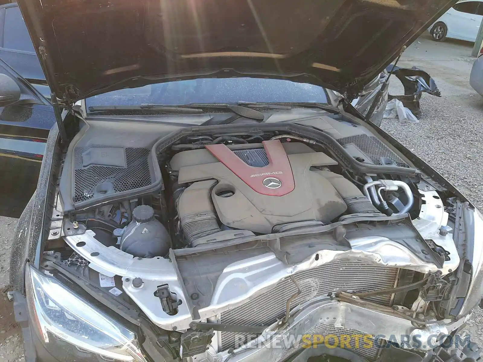 7 Photograph of a damaged car W1KWF6EB6LR596758 MERCEDES-BENZ C CLASS 2020