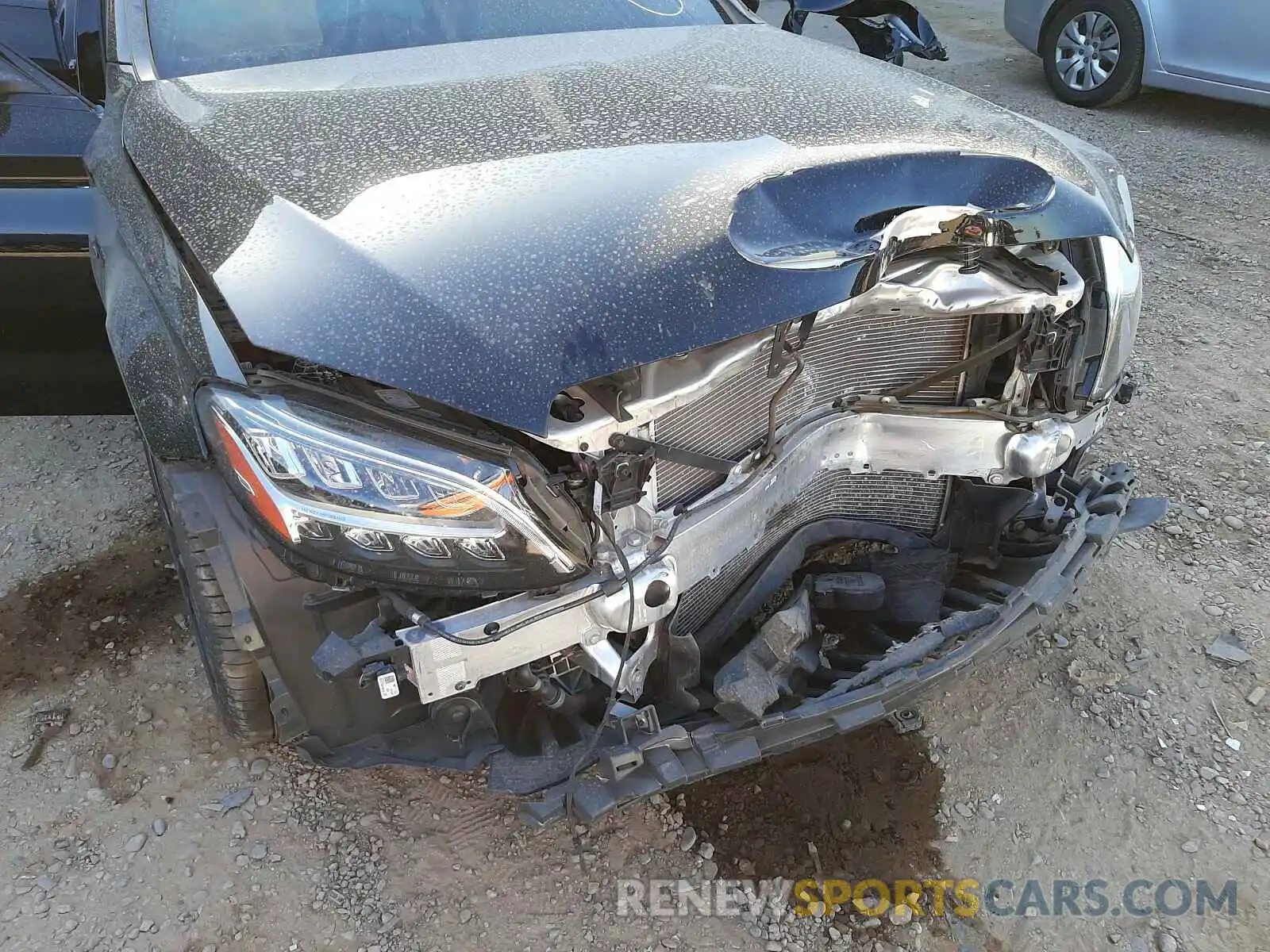 9 Photograph of a damaged car W1KWF6EB6LR596758 MERCEDES-BENZ C CLASS 2020