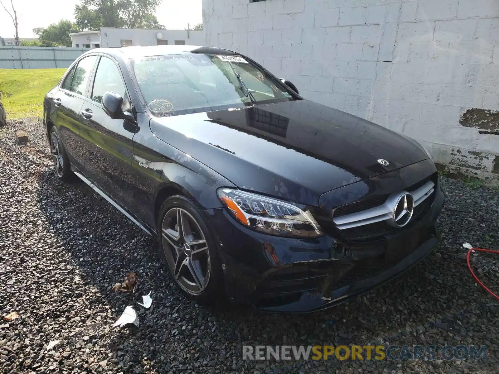 1 Photograph of a damaged car W1KWF6EB7LR595067 MERCEDES-BENZ C-CLASS 2020