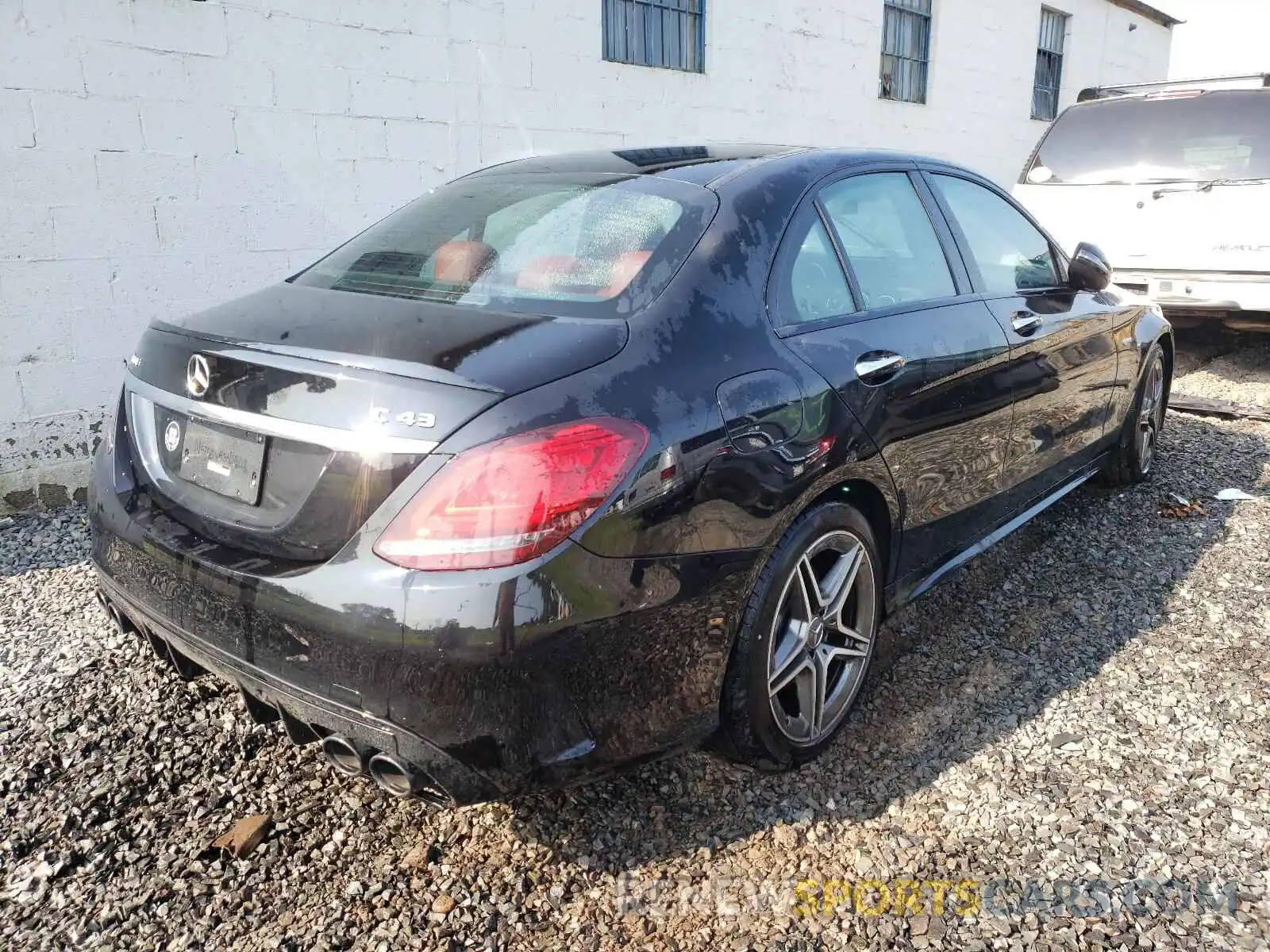 4 Photograph of a damaged car W1KWF6EB7LR595067 MERCEDES-BENZ C-CLASS 2020