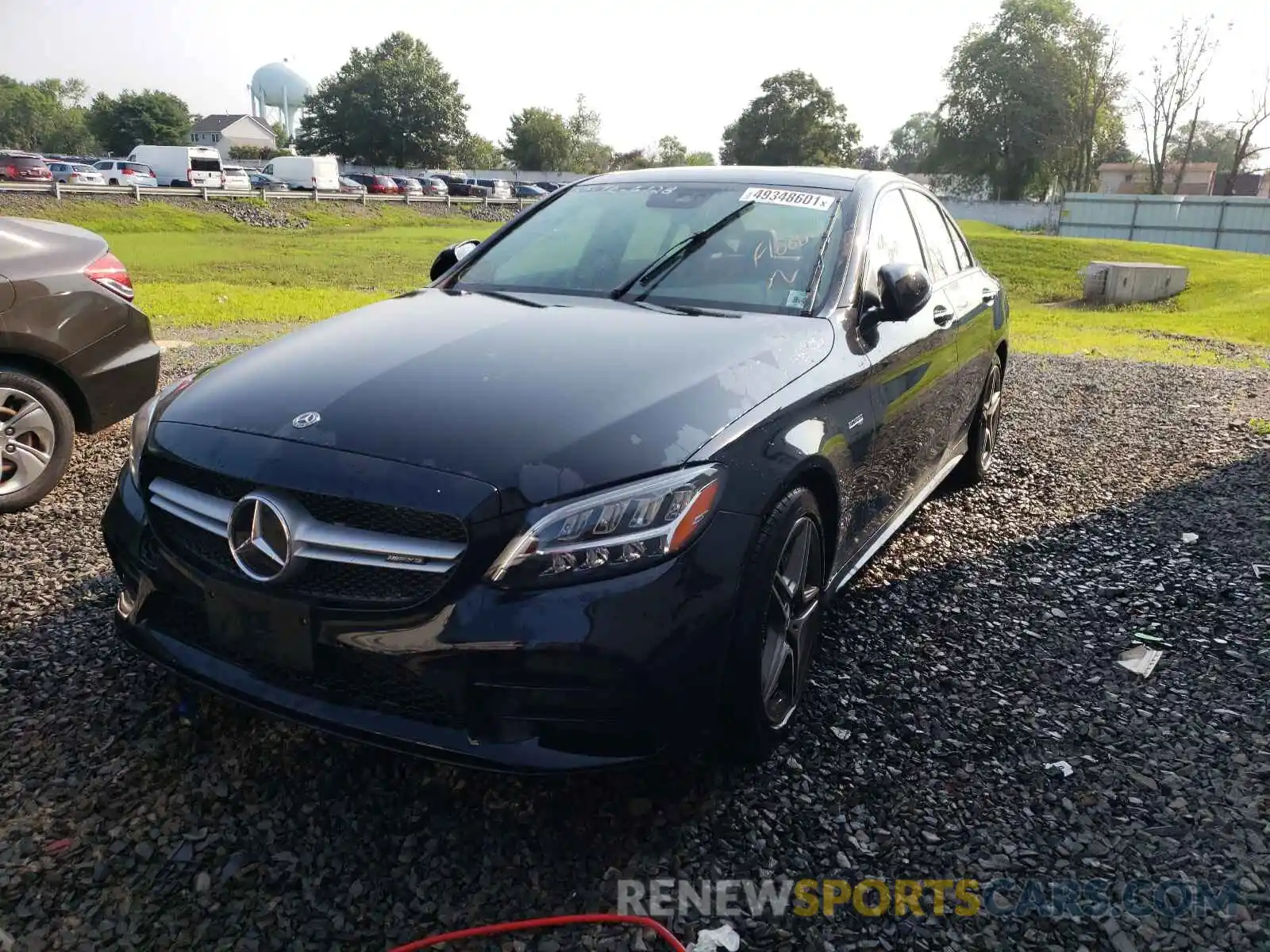 9 Photograph of a damaged car W1KWF6EB7LR595067 MERCEDES-BENZ C-CLASS 2020