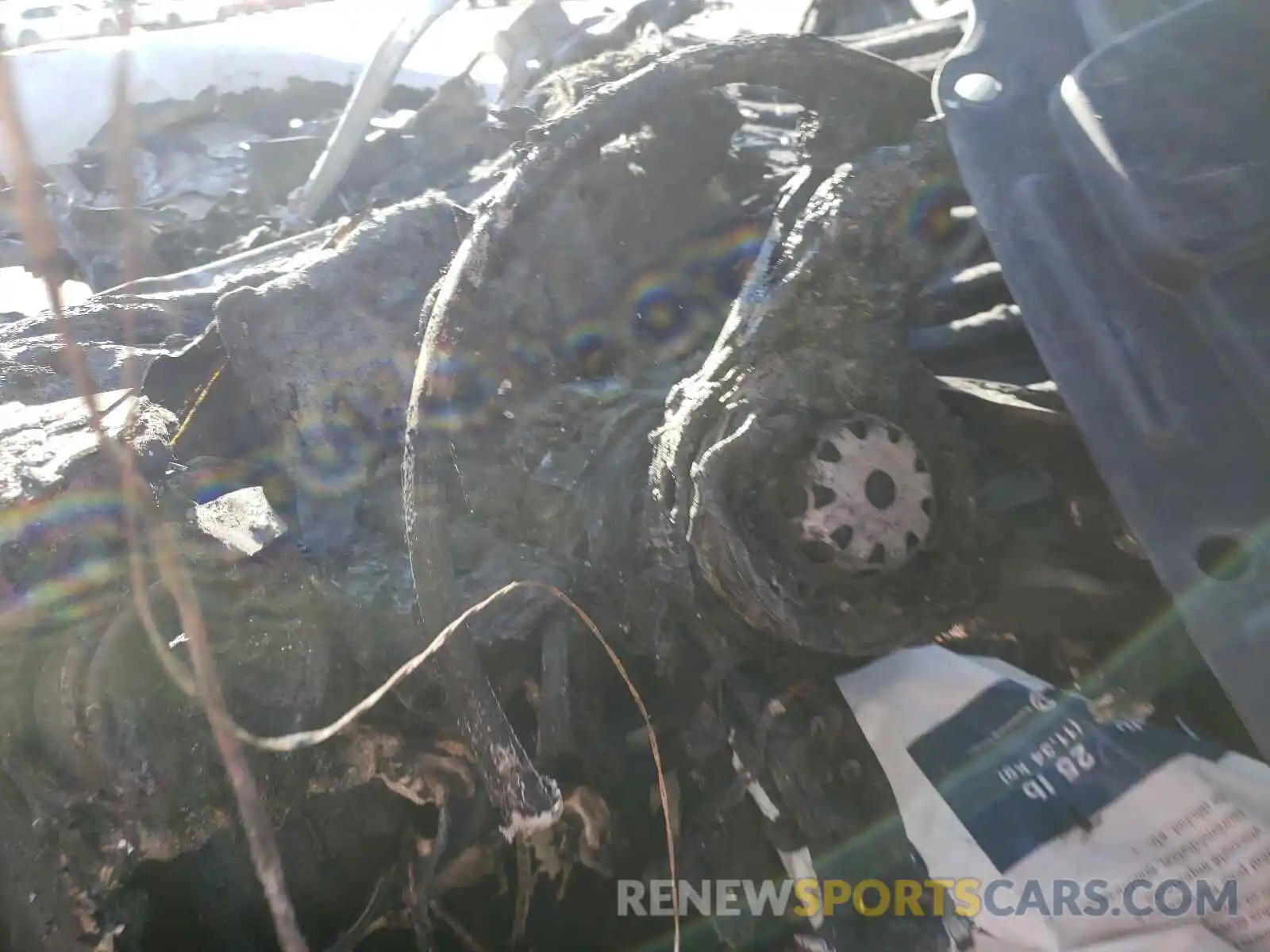 8 Photograph of a damaged car W1KWF6EB8LR573496 MERCEDES-BENZ C CLASS 2020