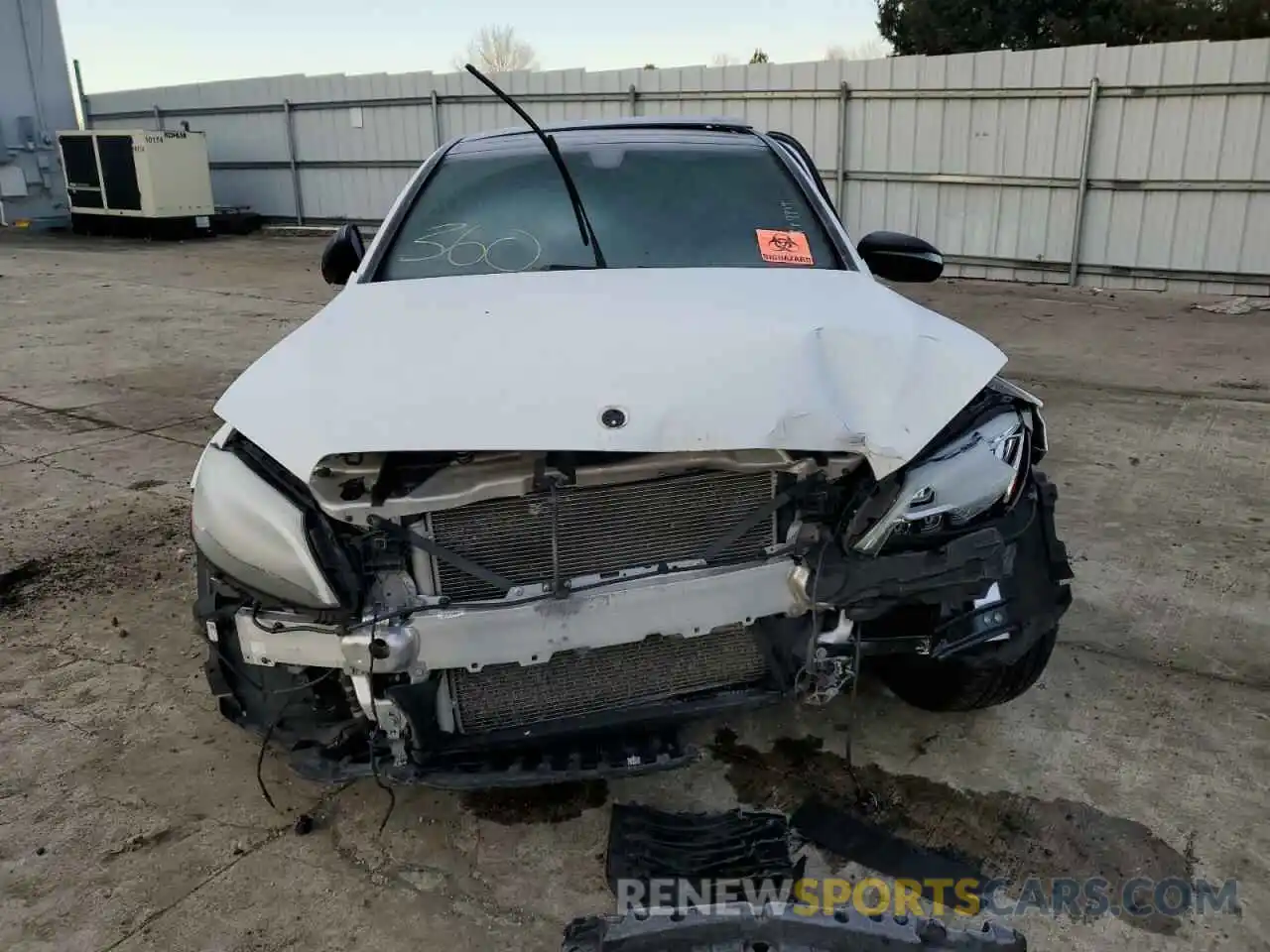 5 Photograph of a damaged car W1KWF6EBXLR569188 MERCEDES-BENZ C-CLASS 2020