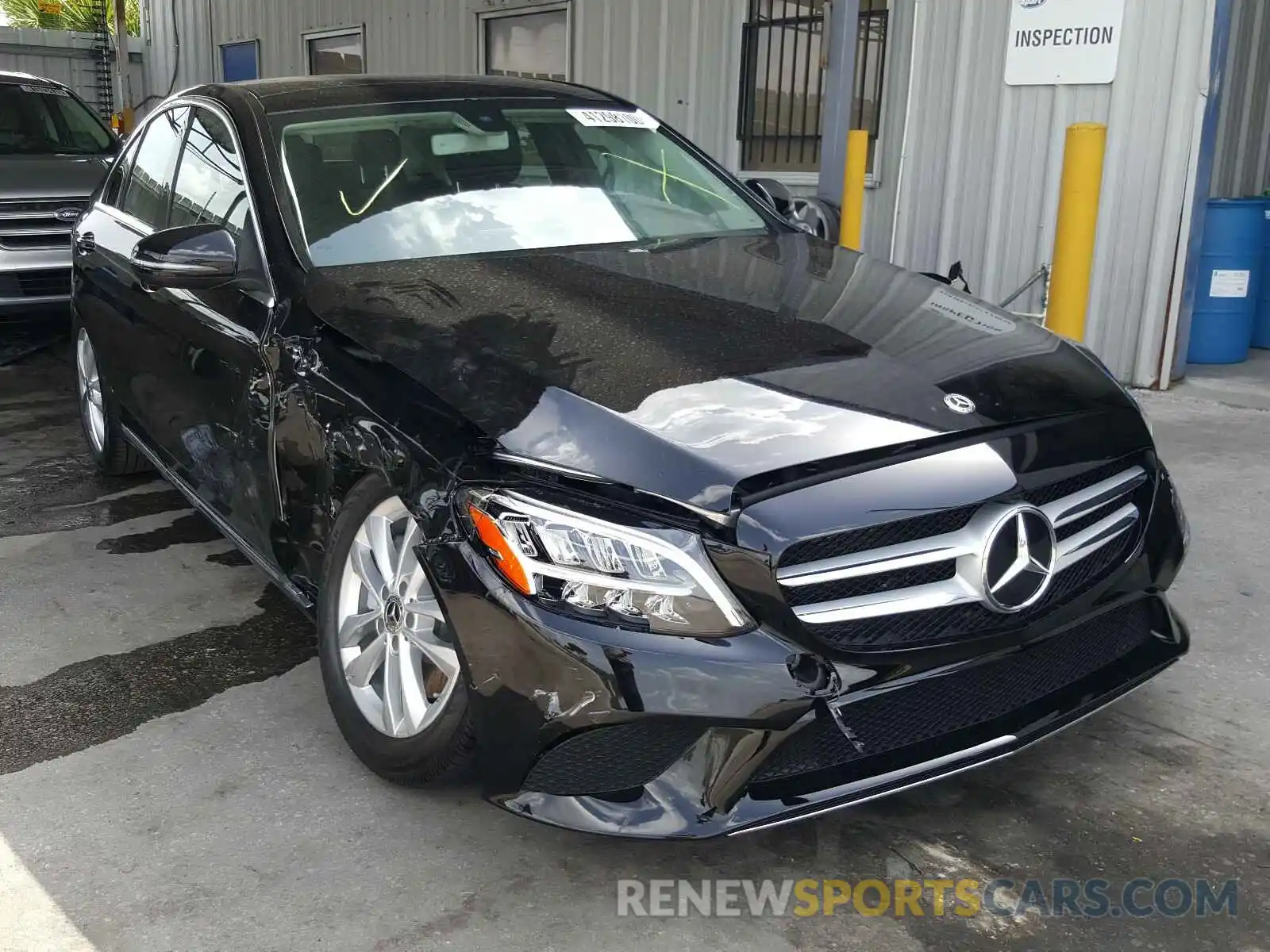 1 Photograph of a damaged car W1KWF8DB0LR573781 MERCEDES-BENZ C CLASS 2020