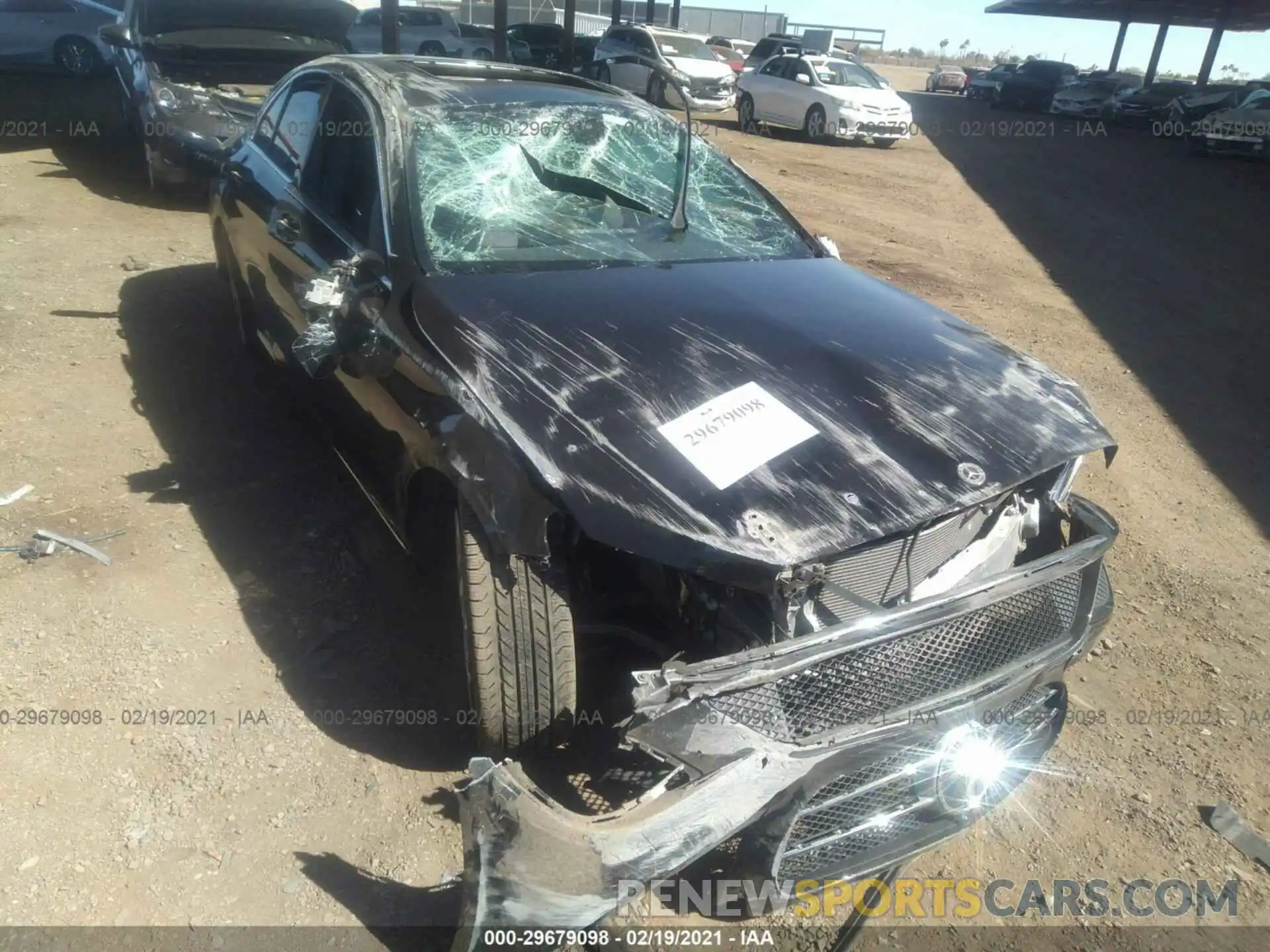 6 Photograph of a damaged car W1KWF8DB0LR575014 MERCEDES-BENZ C-CLASS 2020