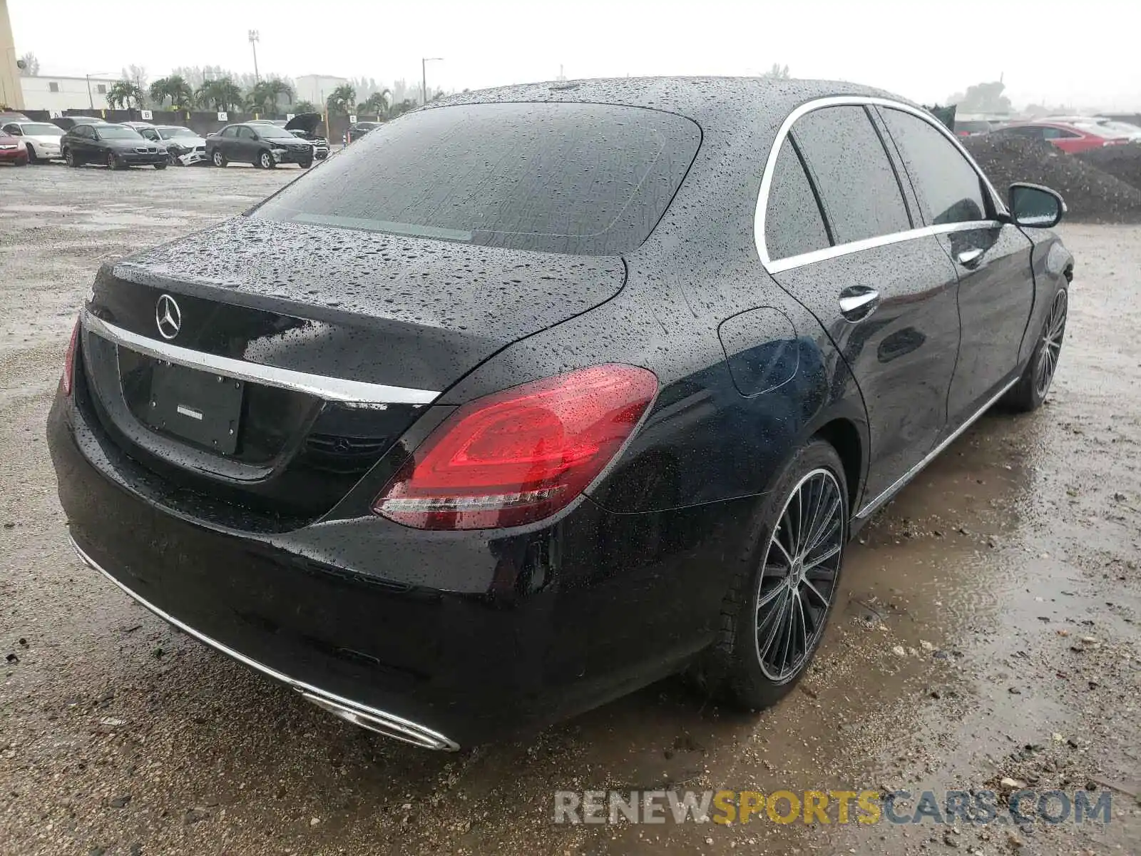 4 Photograph of a damaged car W1KWF8DB0LR575580 MERCEDES-BENZ C CLASS 2020