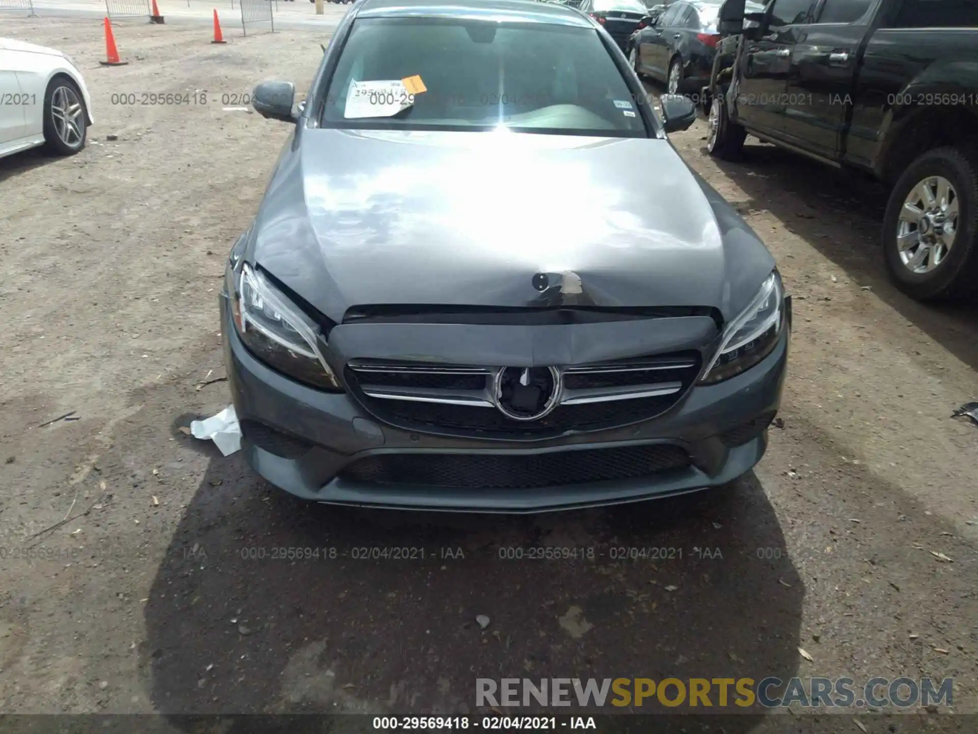 6 Photograph of a damaged car W1KWF8DB0LR583808 MERCEDES-BENZ C-CLASS 2020