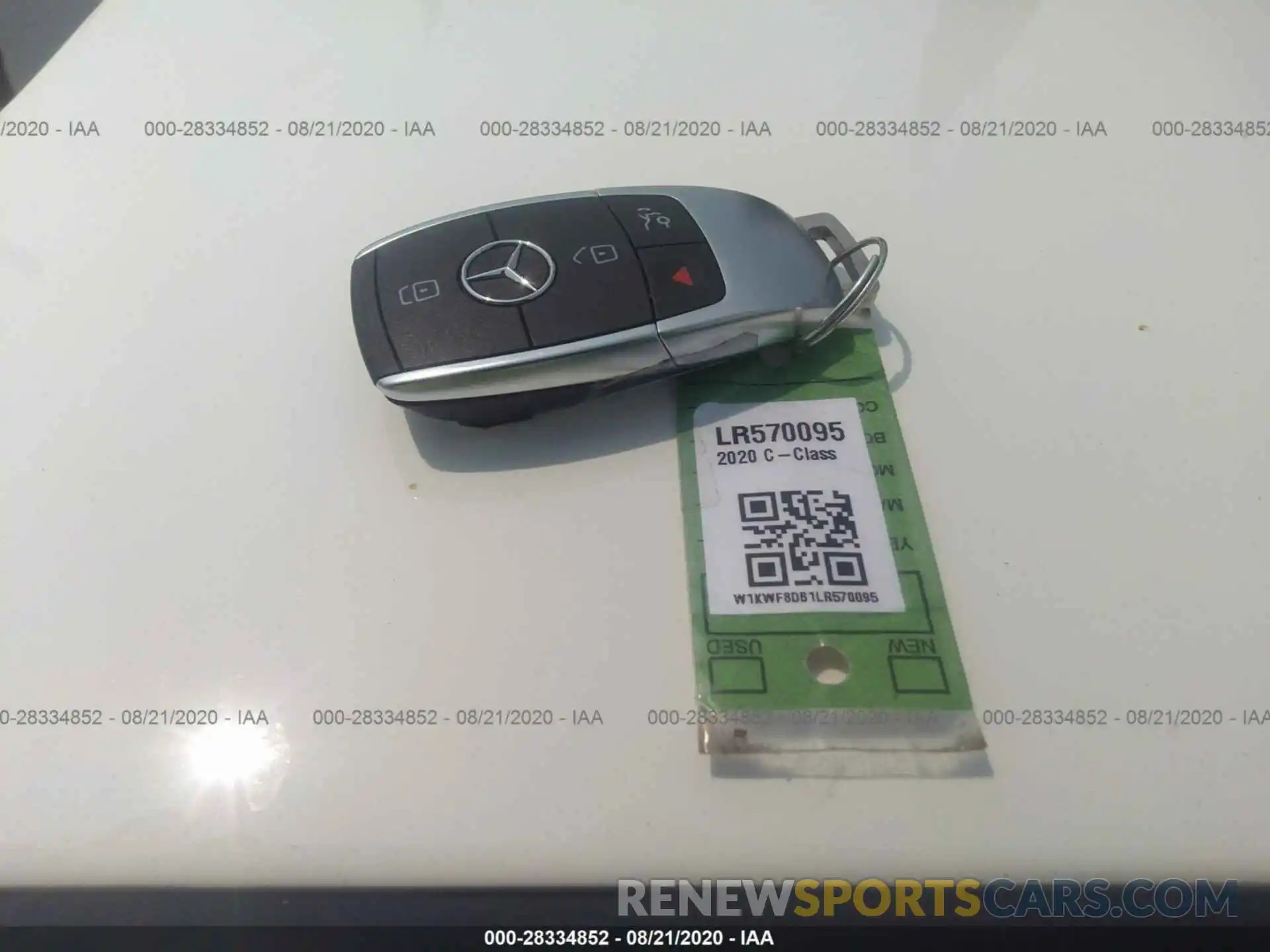 11 Photograph of a damaged car W1KWF8DB1LR570095 MERCEDES-BENZ C-CLASS 2020