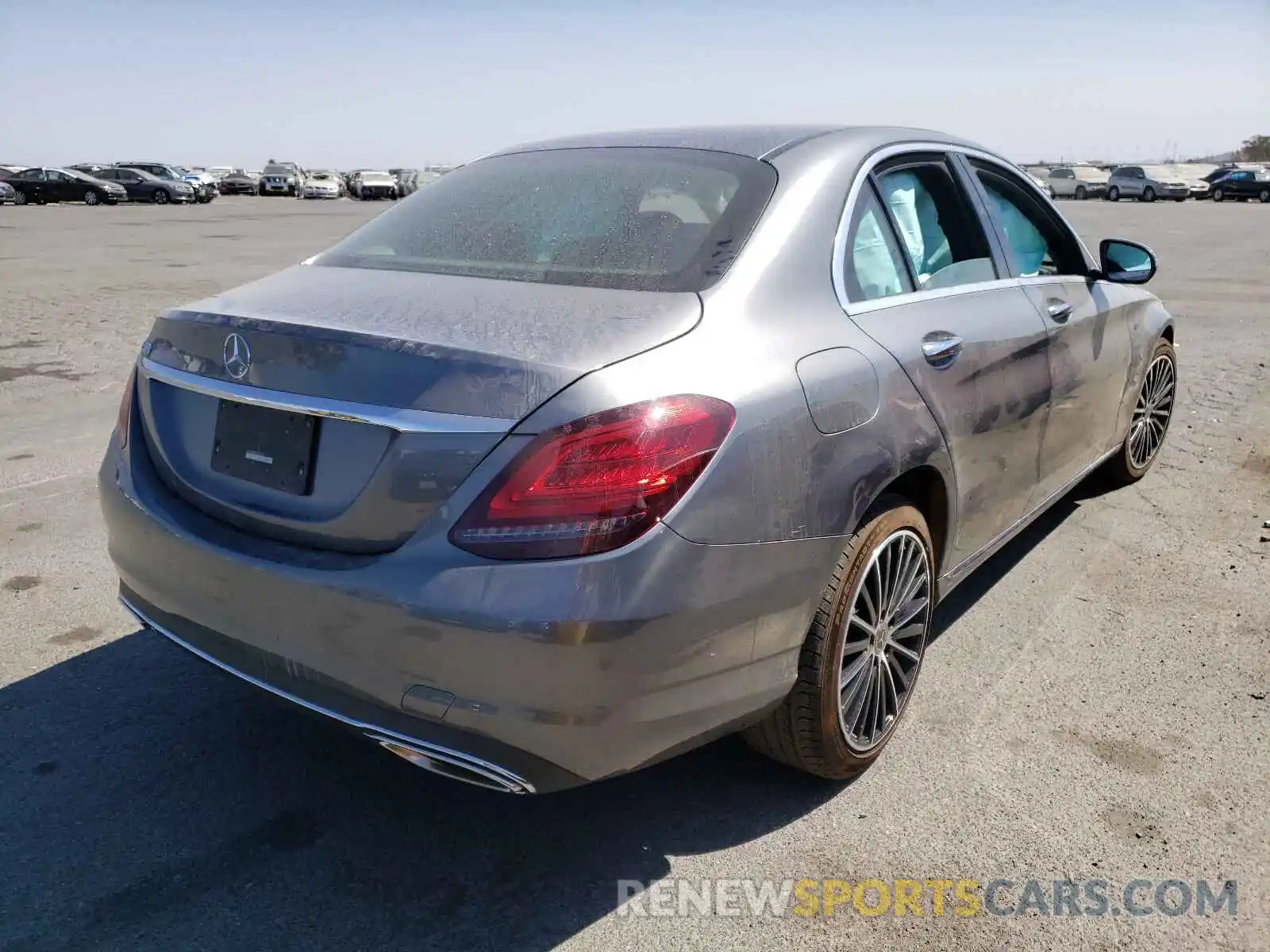 4 Photograph of a damaged car W1KWF8DB1LR579265 MERCEDES-BENZ C-CLASS 2020