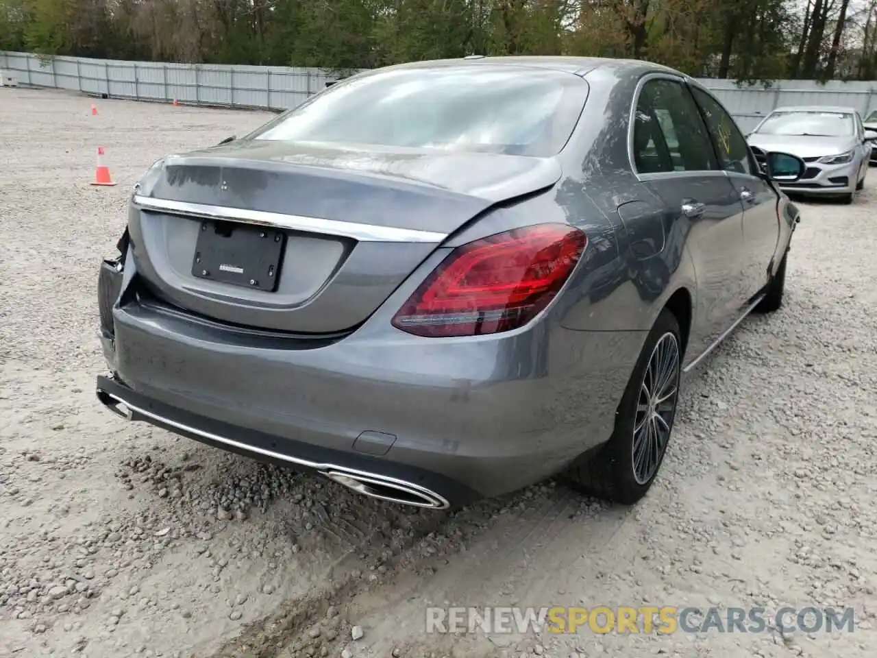 4 Photograph of a damaged car W1KWF8DB1LR596020 MERCEDES-BENZ C-CLASS 2020