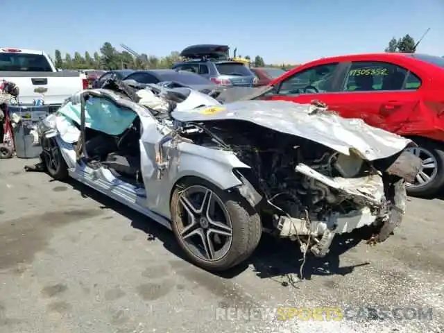 1 Photograph of a damaged car W1KWF8DB1LR598477 MERCEDES-BENZ C-CLASS 2020