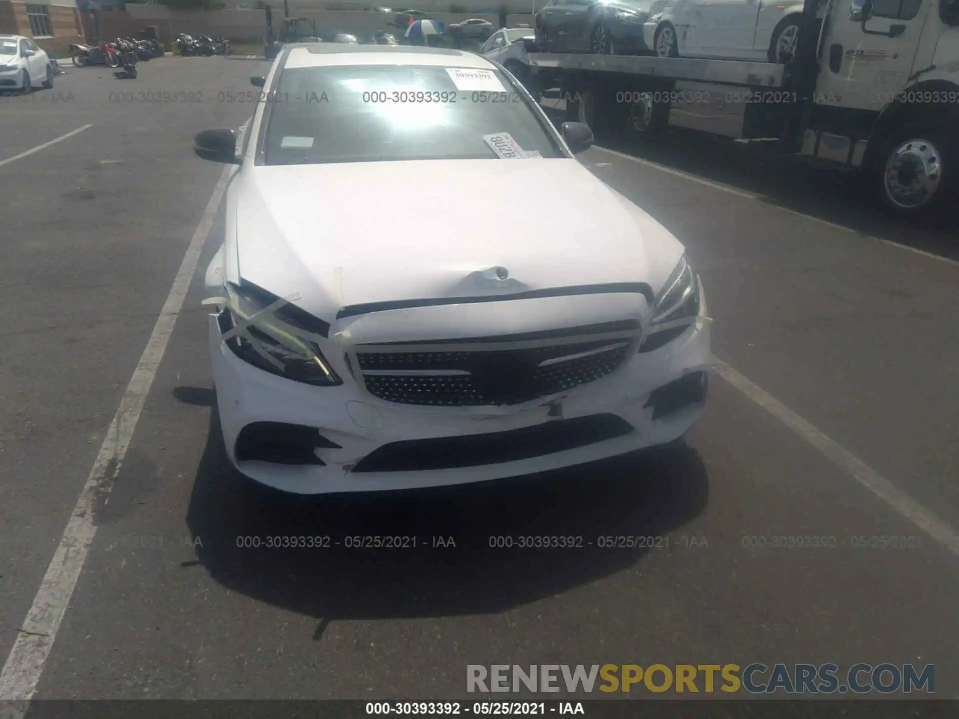 6 Photograph of a damaged car W1KWF8DB1LR603791 MERCEDES-BENZ C-CLASS 2020