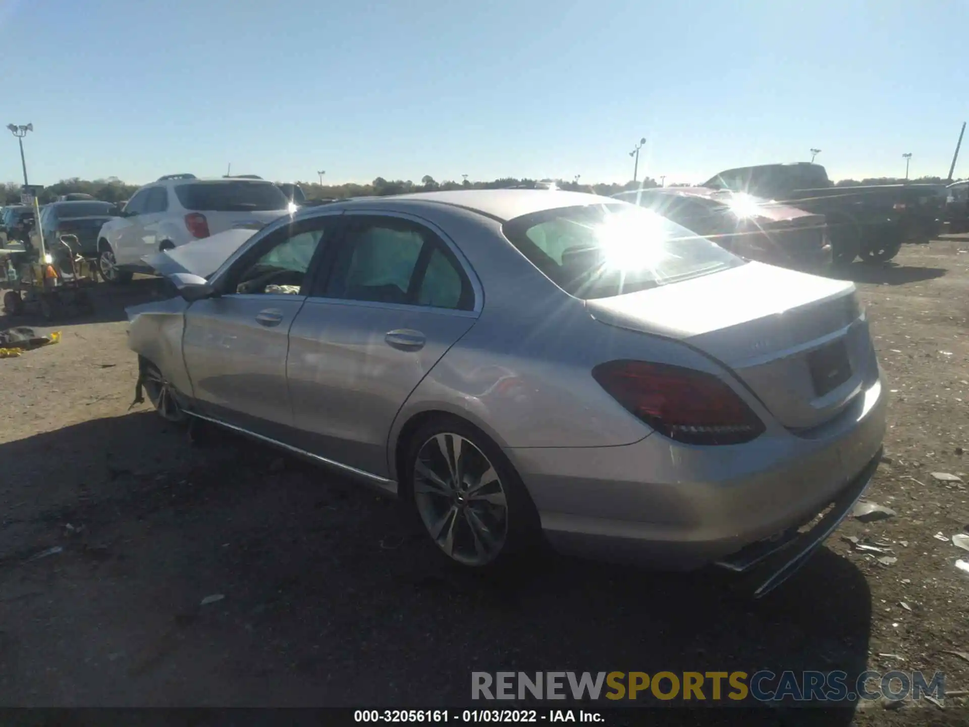 3 Photograph of a damaged car W1KWF8DB2LR565066 MERCEDES-BENZ C-CLASS 2020