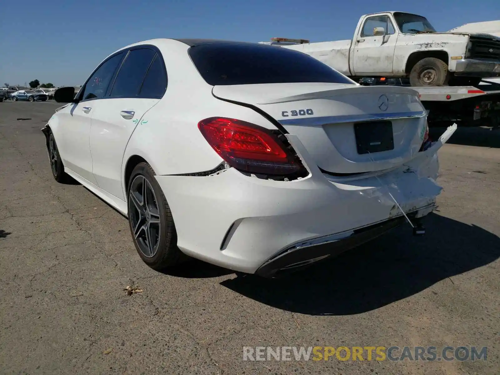 3 Photograph of a damaged car W1KWF8DB2LR572521 MERCEDES-BENZ C CLASS 2020