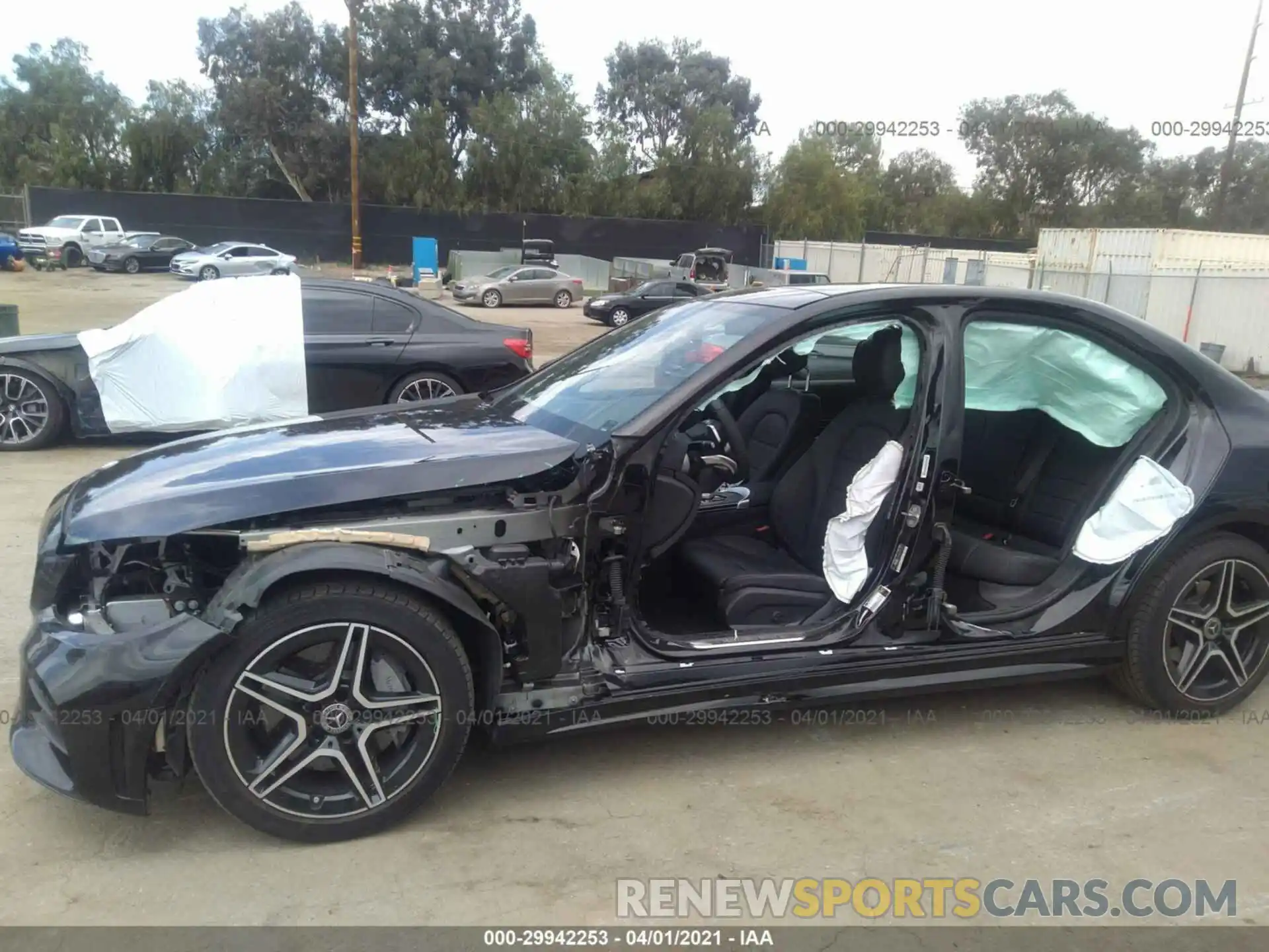 6 Photograph of a damaged car W1KWF8DB2LR574818 MERCEDES-BENZ C-CLASS 2020