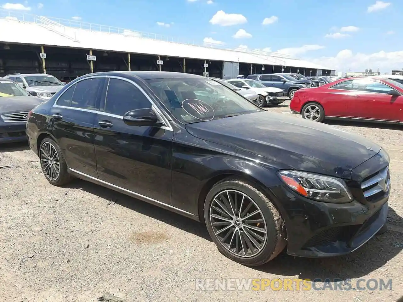 9 Photograph of a damaged car W1KWF8DB2LR588363 MERCEDES-BENZ C-CLASS 2020