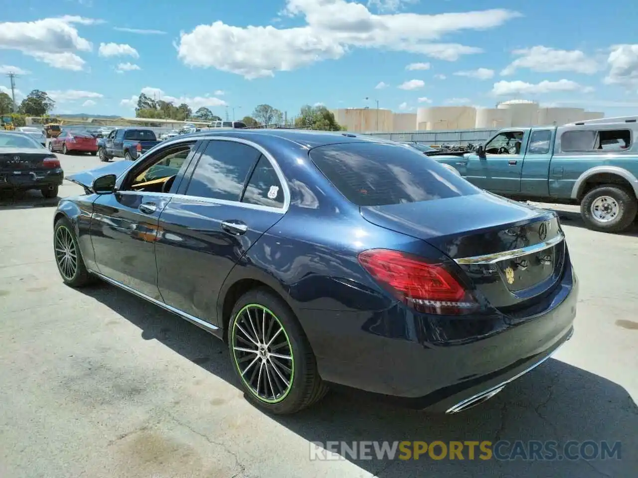 3 Photograph of a damaged car W1KWF8DB3LR571331 MERCEDES-BENZ C-CLASS 2020