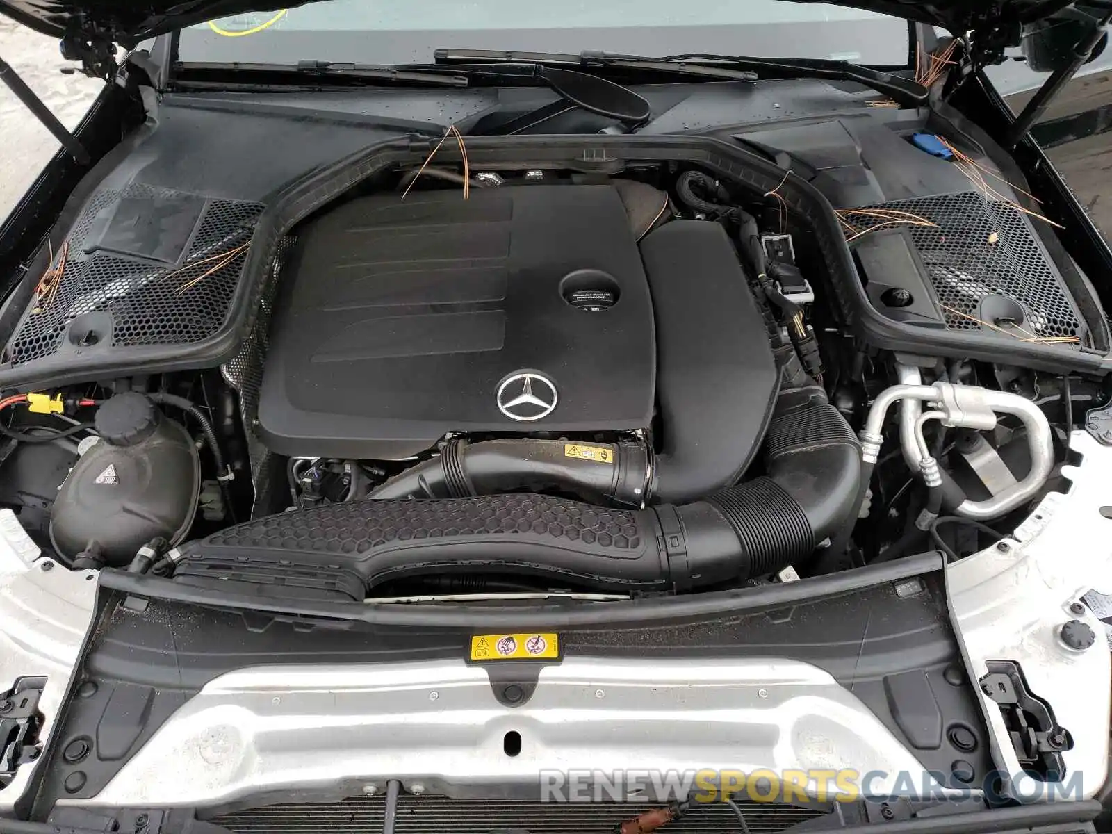 7 Photograph of a damaged car W1KWF8DB3LR573676 MERCEDES-BENZ C-CLASS 2020