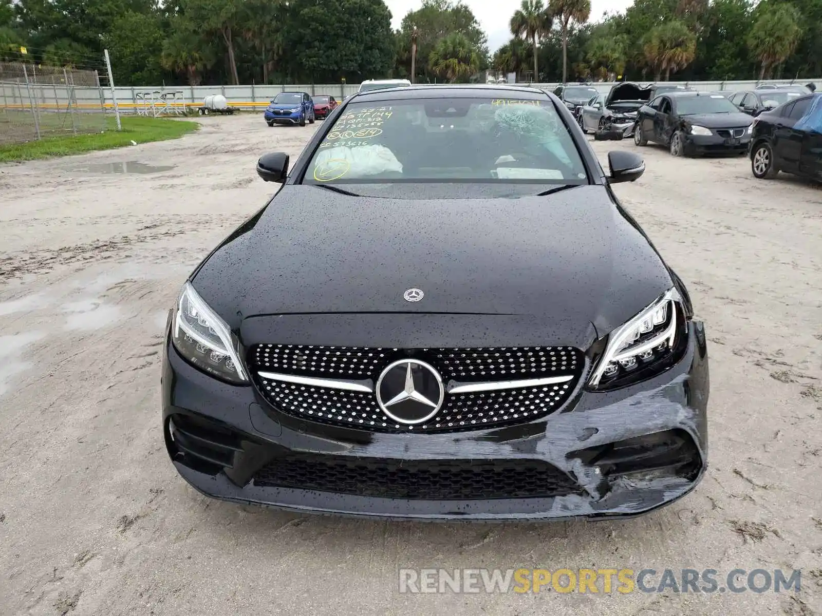 9 Photograph of a damaged car W1KWF8DB3LR573676 MERCEDES-BENZ C-CLASS 2020