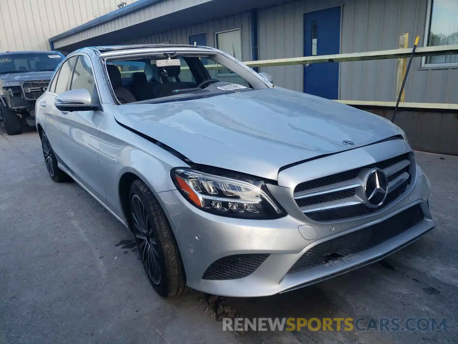 1 Photograph of a damaged car W1KWF8DB3LR583883 MERCEDES-BENZ C-CLASS 2020