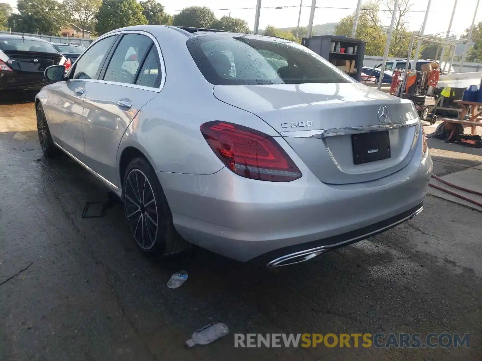 3 Photograph of a damaged car W1KWF8DB3LR583883 MERCEDES-BENZ C-CLASS 2020