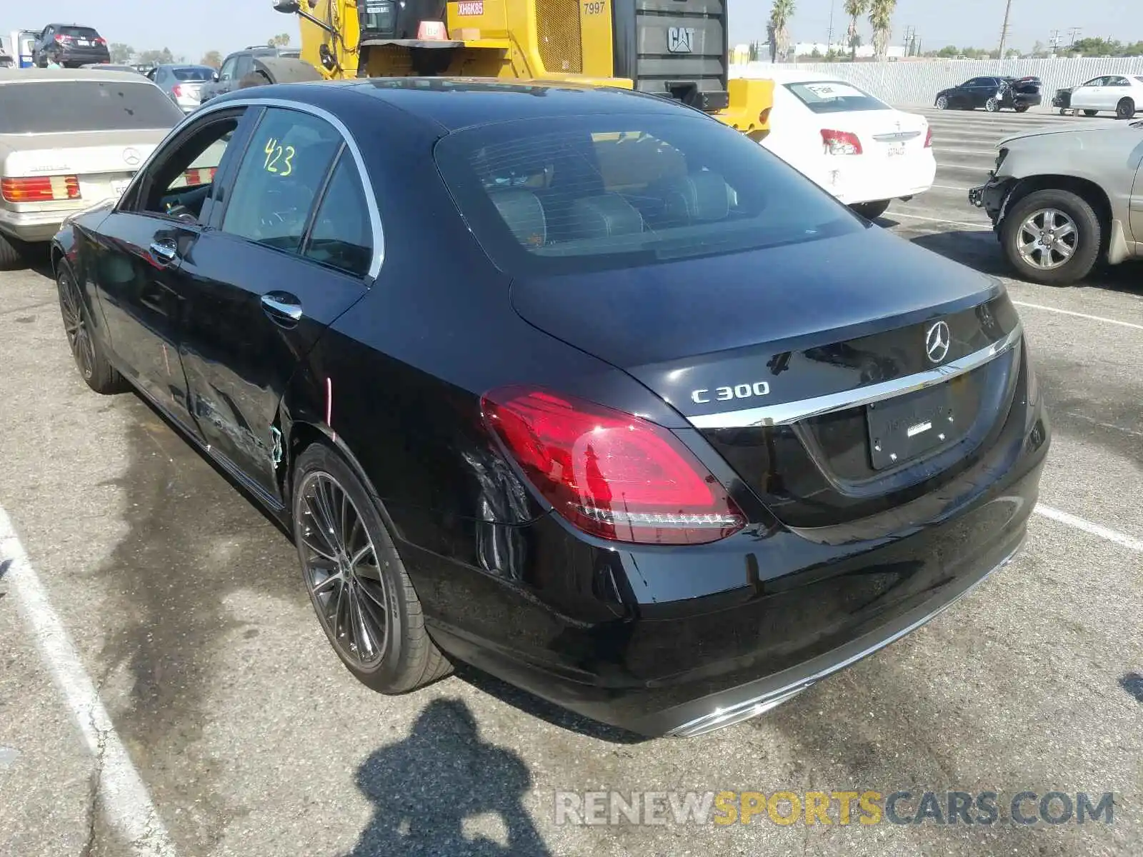 3 Photograph of a damaged car W1KWF8DB3LR590588 MERCEDES-BENZ C CLASS 2020