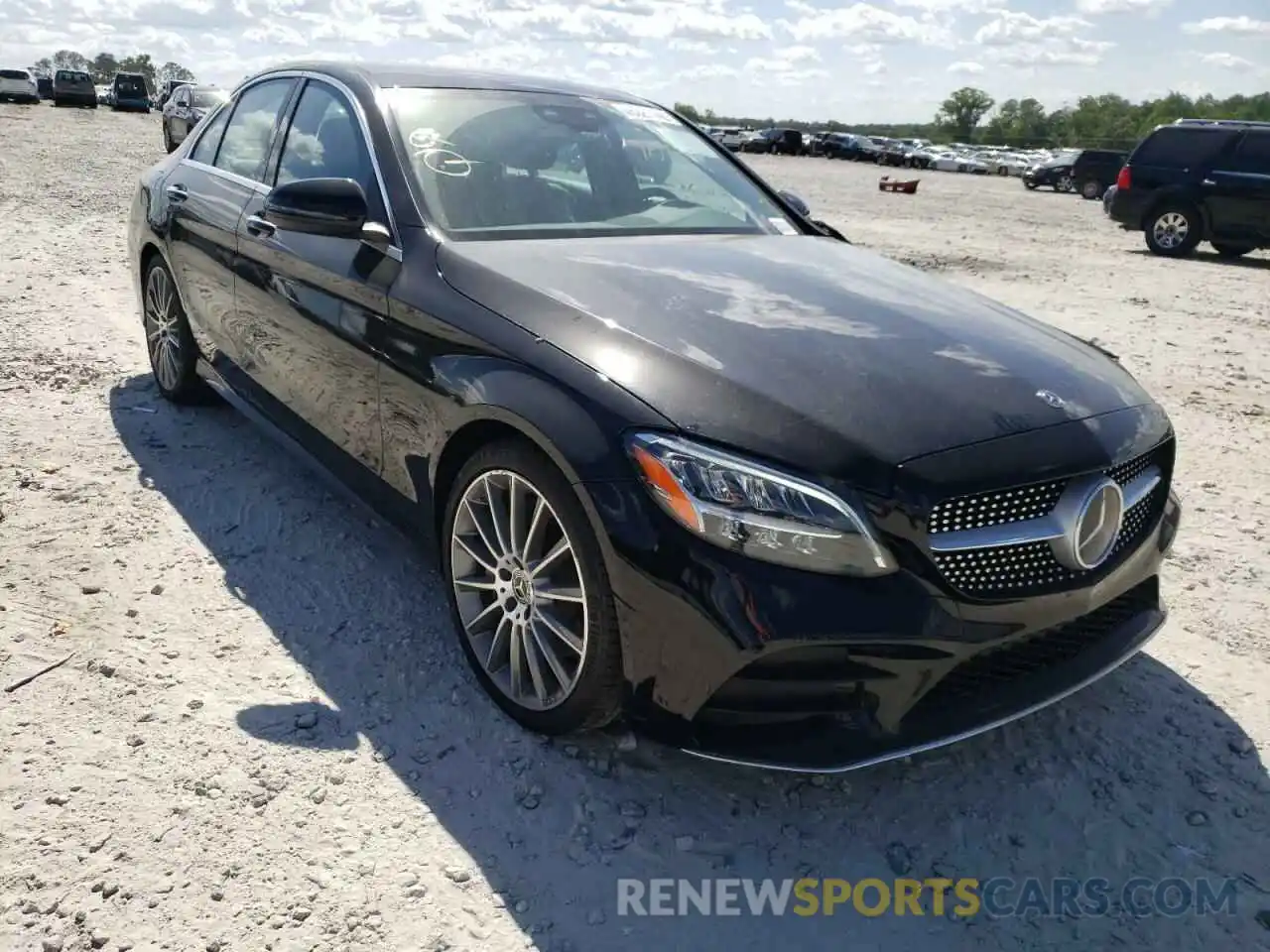 1 Photograph of a damaged car W1KWF8DB4LR603655 MERCEDES-BENZ C-CLASS 2020