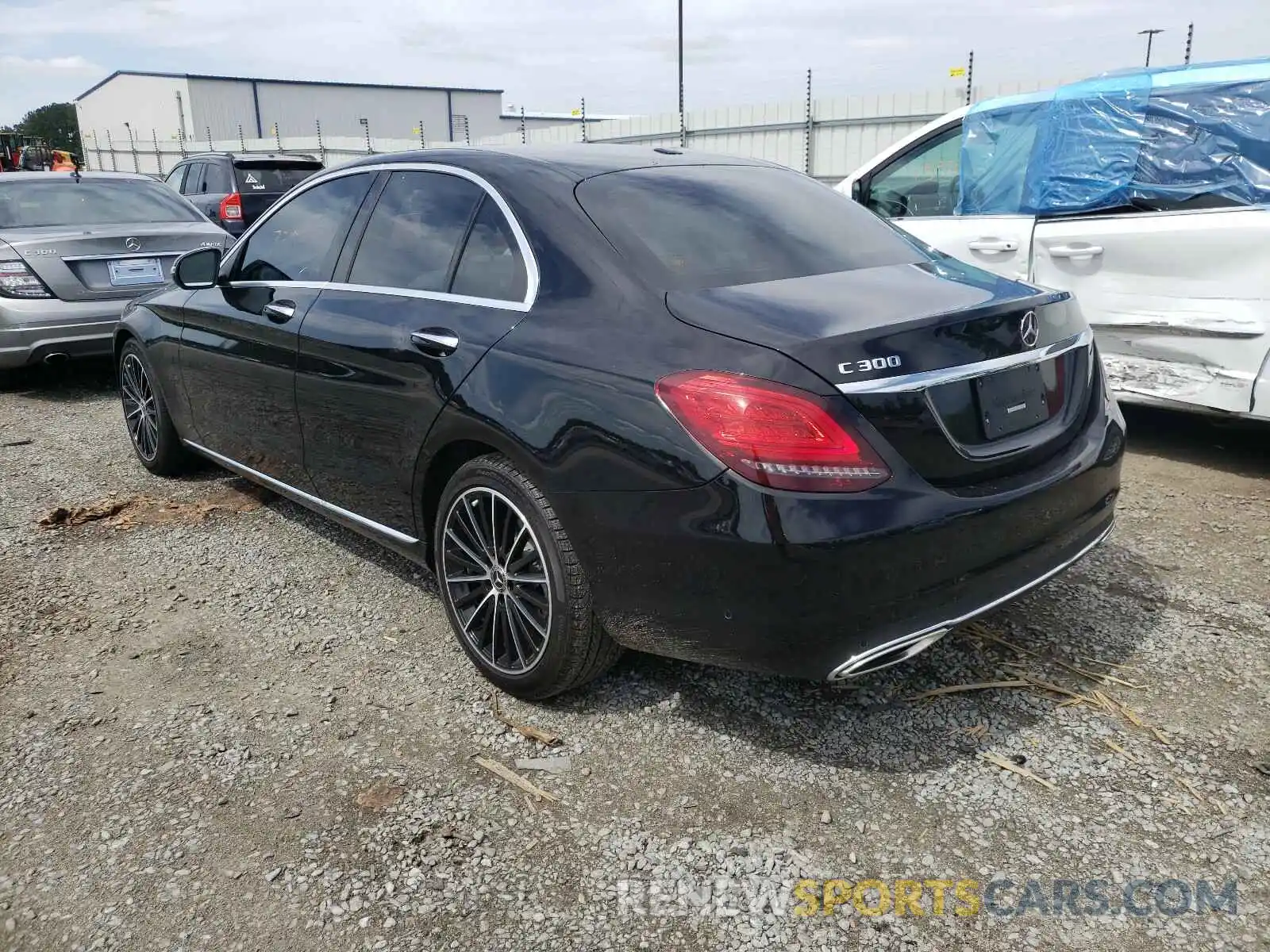 3 Photograph of a damaged car W1KWF8DB5LR574098 MERCEDES-BENZ C-CLASS 2020