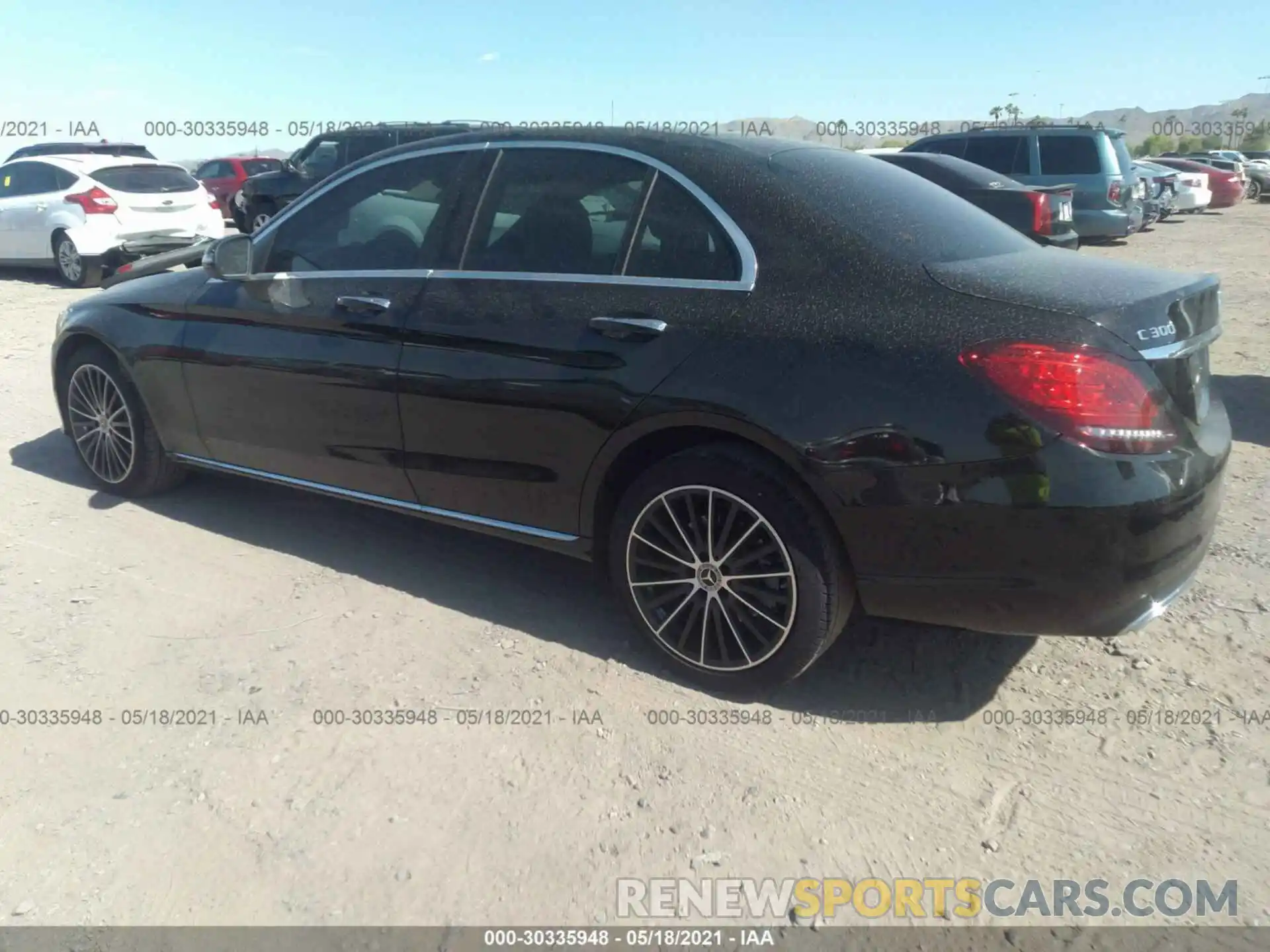 3 Photograph of a damaged car W1KWF8DB5LR584341 MERCEDES-BENZ C-CLASS 2020