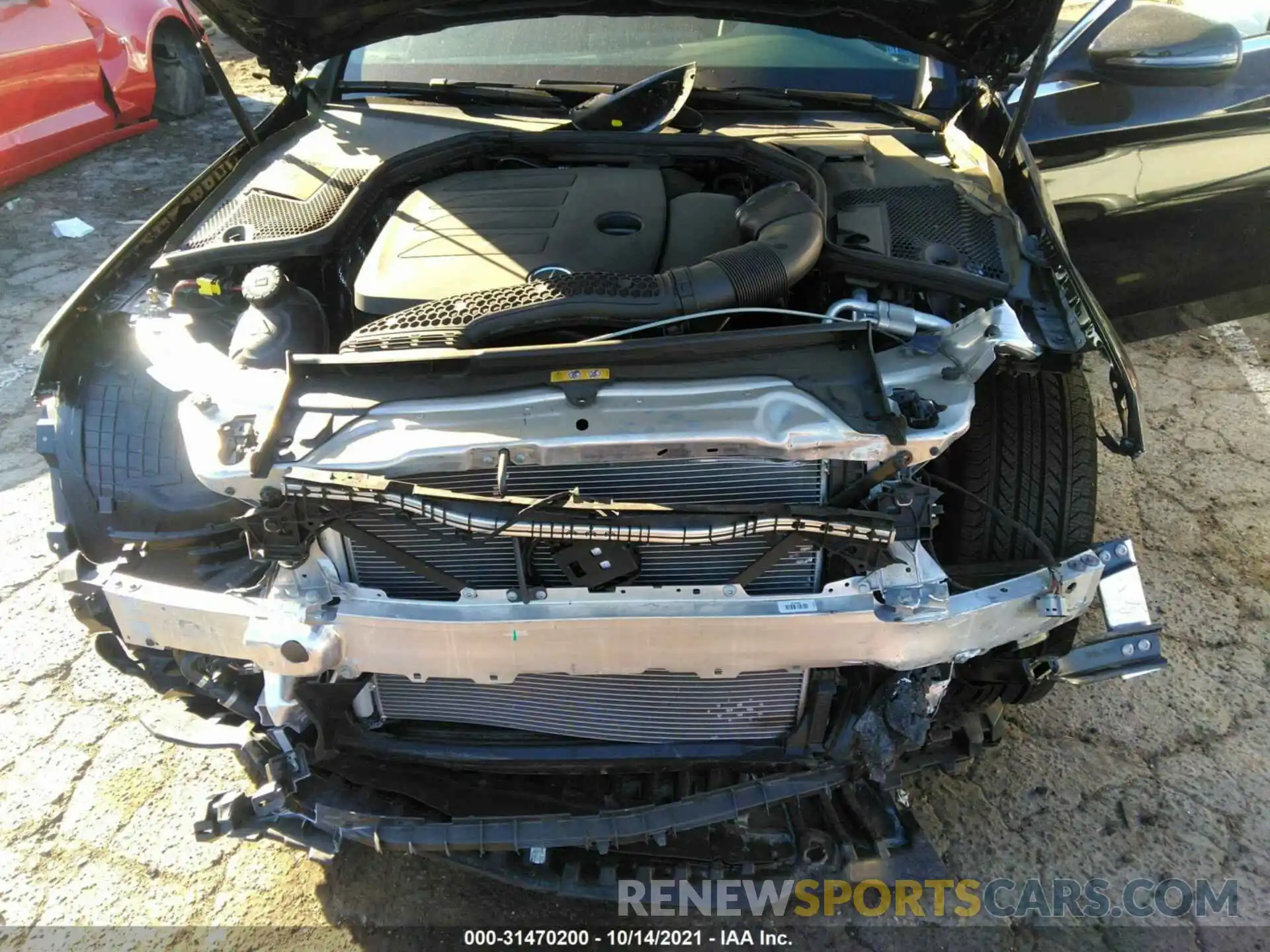 6 Photograph of a damaged car W1KWF8DB5LR598854 MERCEDES-BENZ C-CLASS 2020