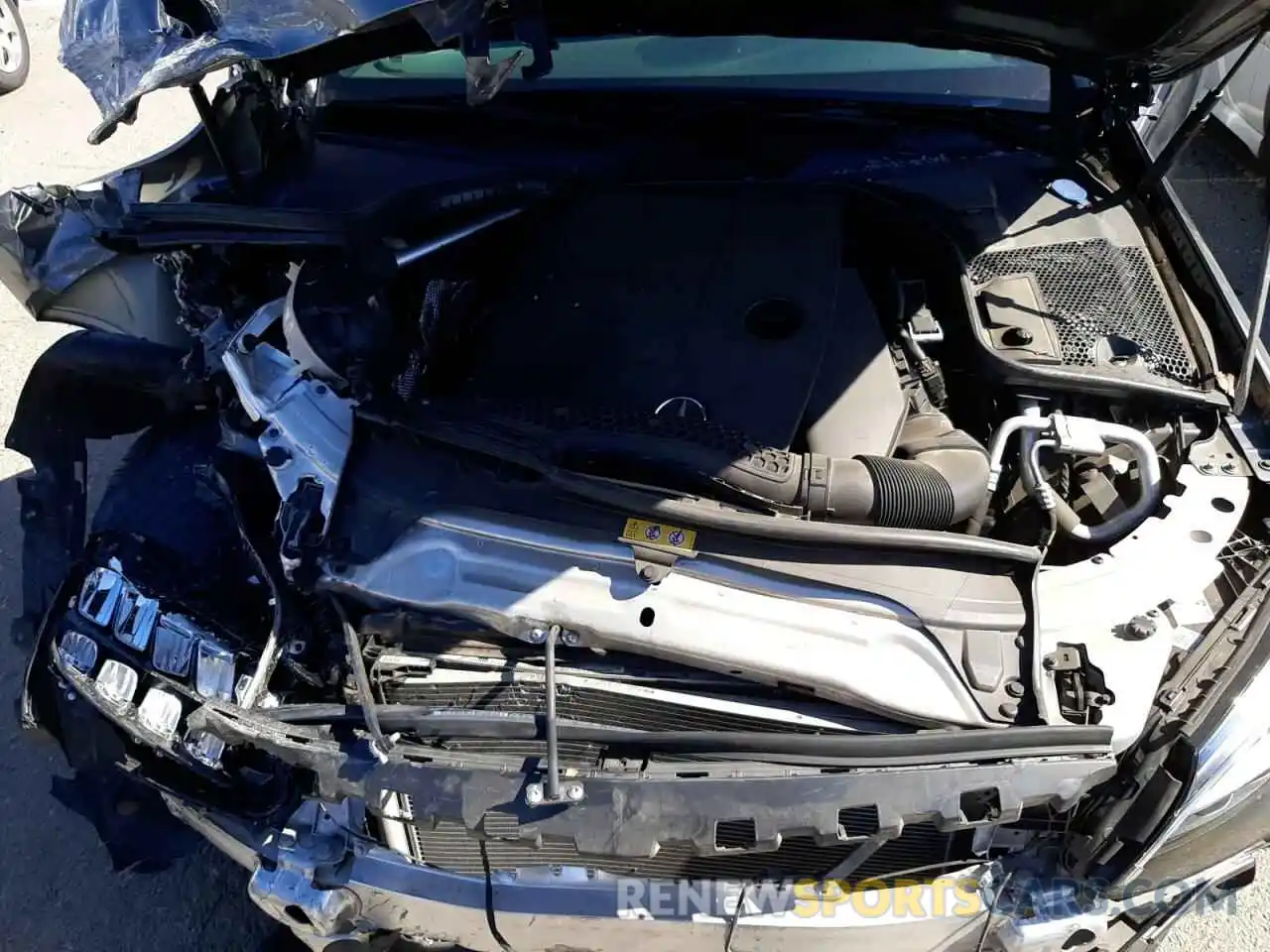 7 Photograph of a damaged car W1KWF8DB6LR571498 MERCEDES-BENZ C-CLASS 2020